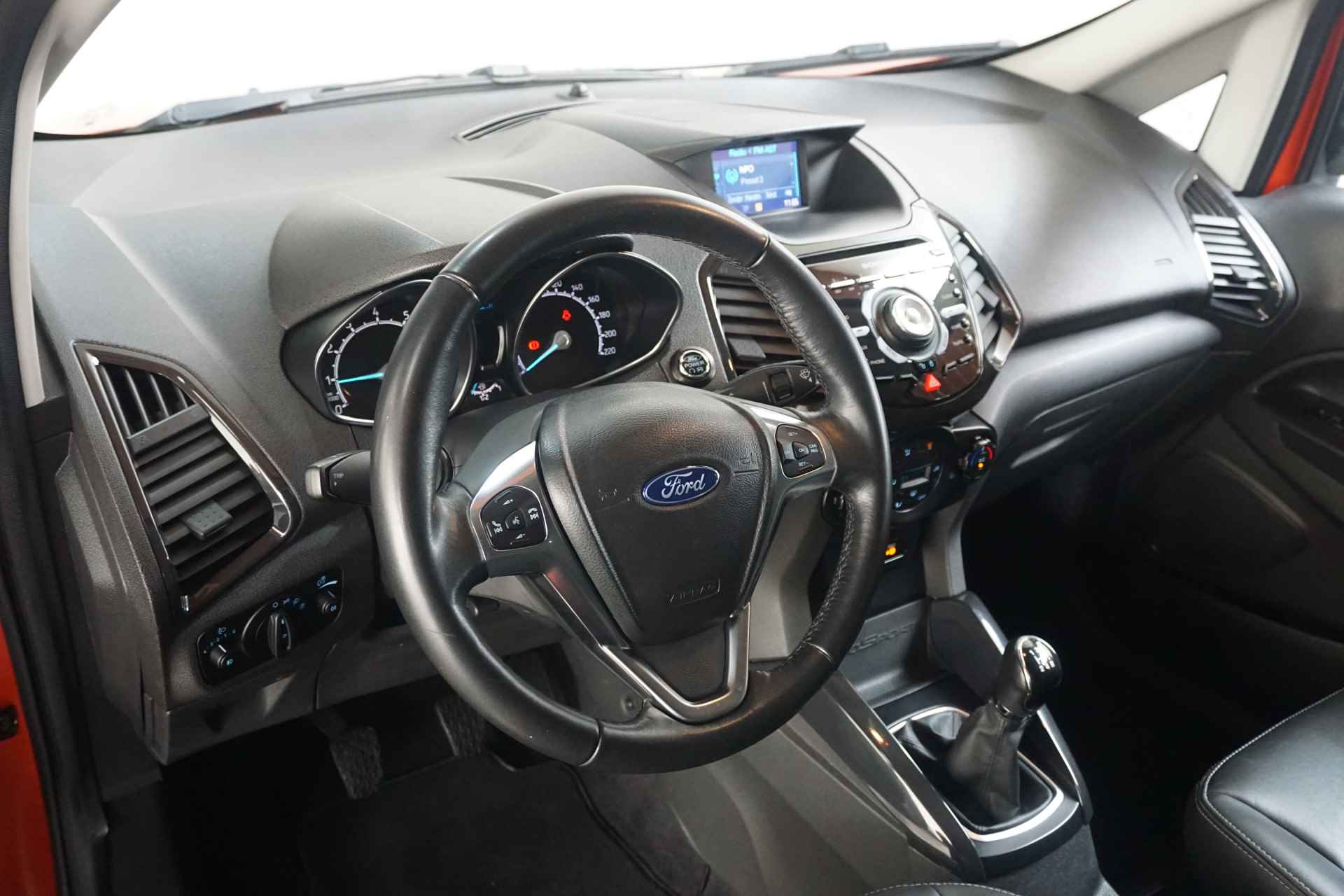 Ford EcoSport 1.0 EcoBoost Titanium | Sony | Clima | Half leer | Navigatie | Parkeersensoren | - 3/25