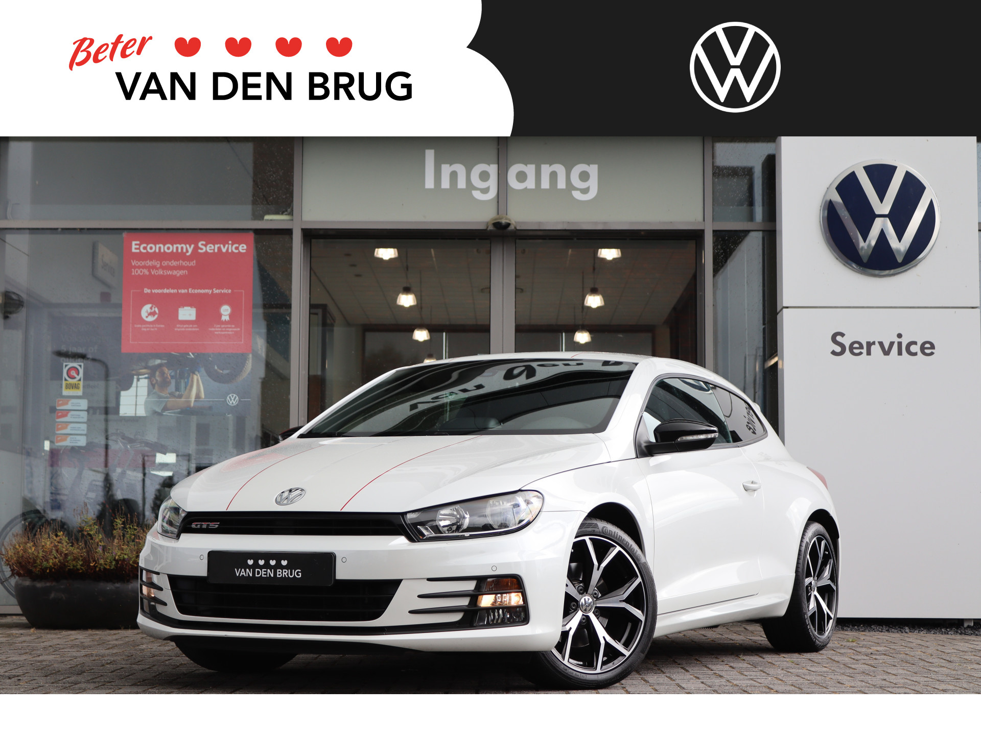 Volkswagen Scirocco 2.0 TSI 220 pk GTS | Navigatie | PDC | Climatronic | 18'' LM | Cruise | Stoelverwarming |