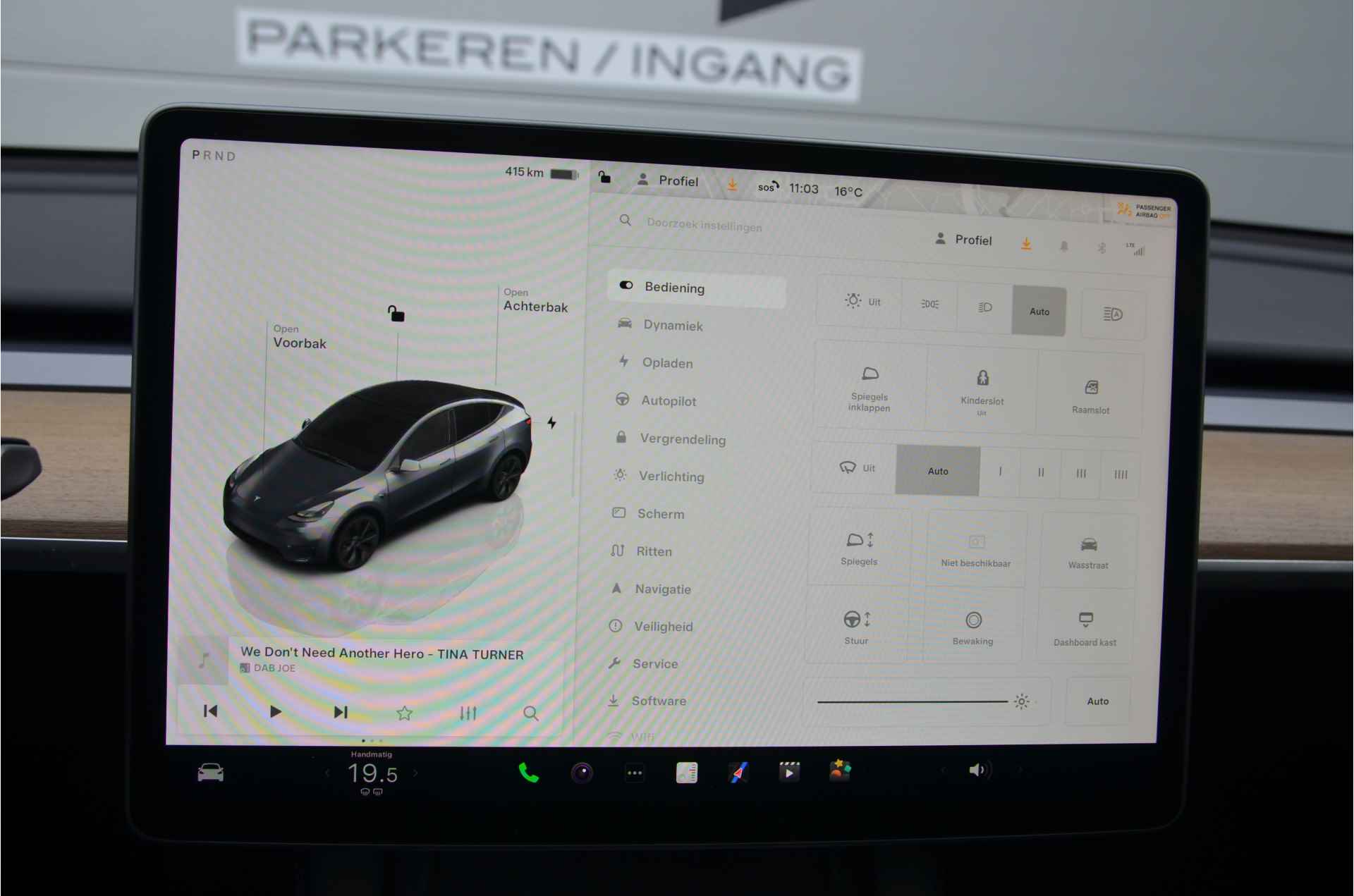 Tesla Model Y Long Range AWD 75 kWh AutoPilot, Bank 3 delen, MARGE - 19/33