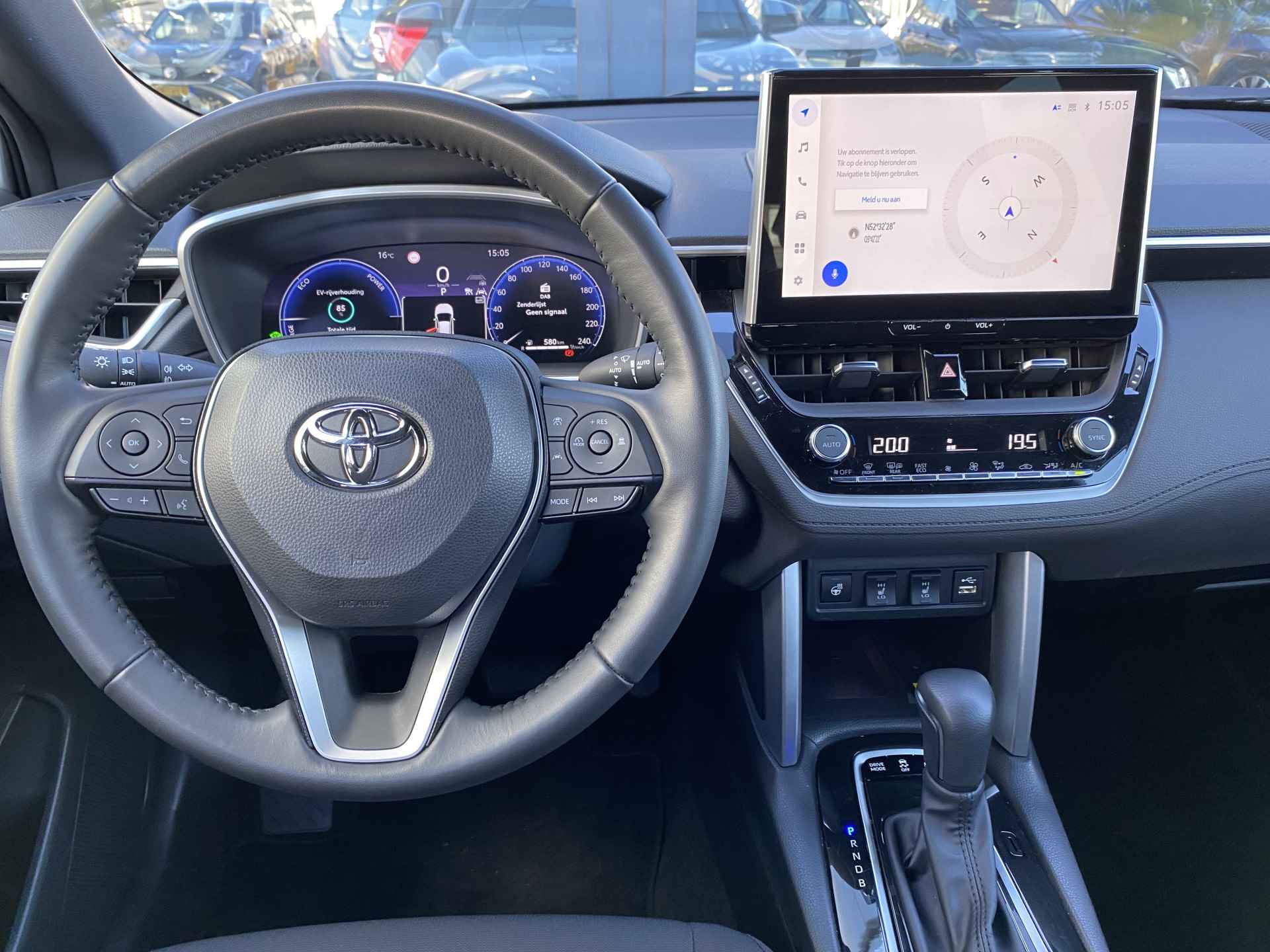 Toyota Corolla Cross 2.0 Hybrid Style 153PK Adap Cruise & Apple Carplay & Navi & Stuur - Stoelverwarming - 10/32