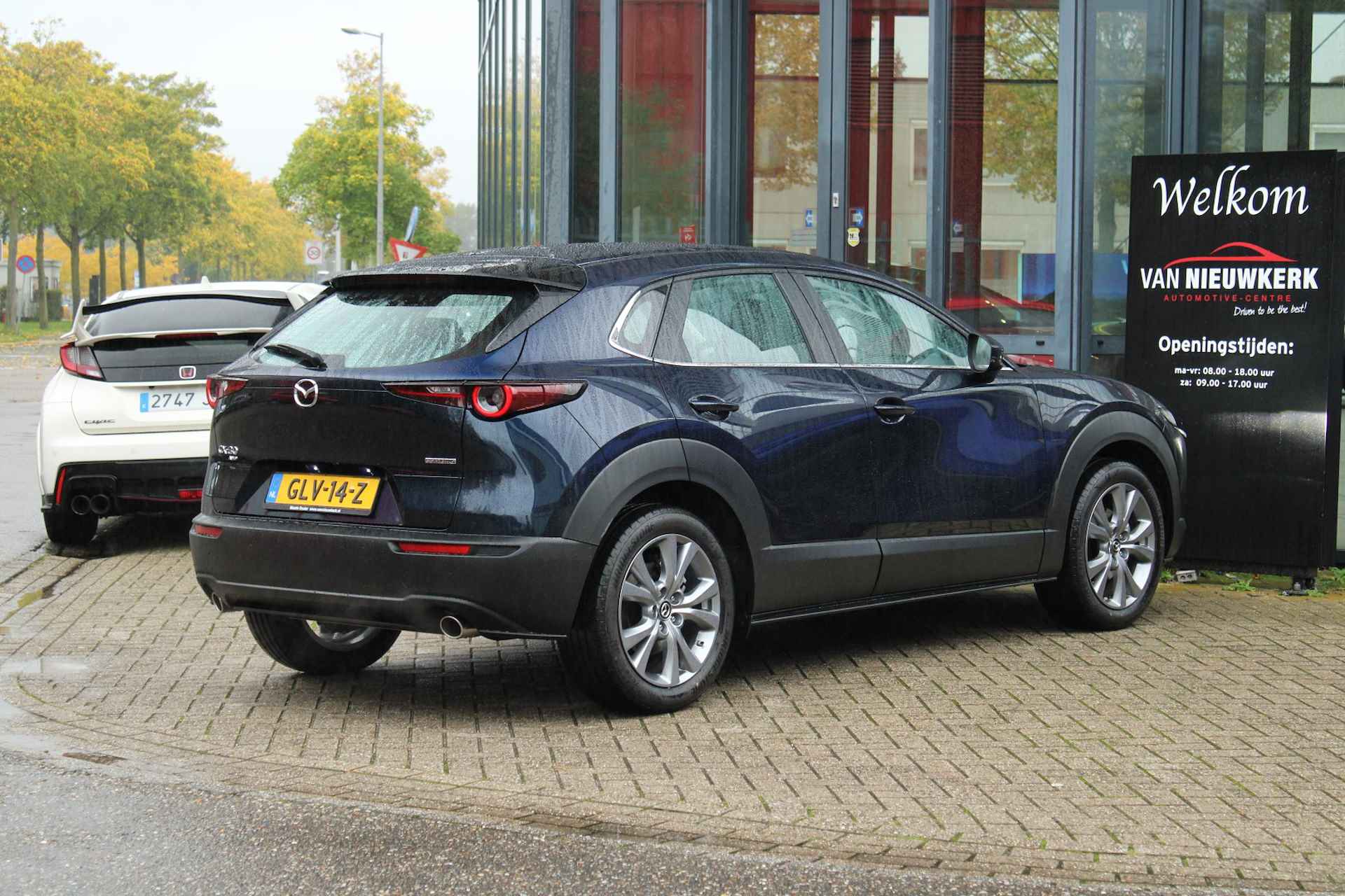 MAZDA Cx-30 E-Skyactiv-G 150PK M Hybrid AWD Automaat Exclusive-Line BOSE&Leder Draadloze telefoonlader! - 2/34