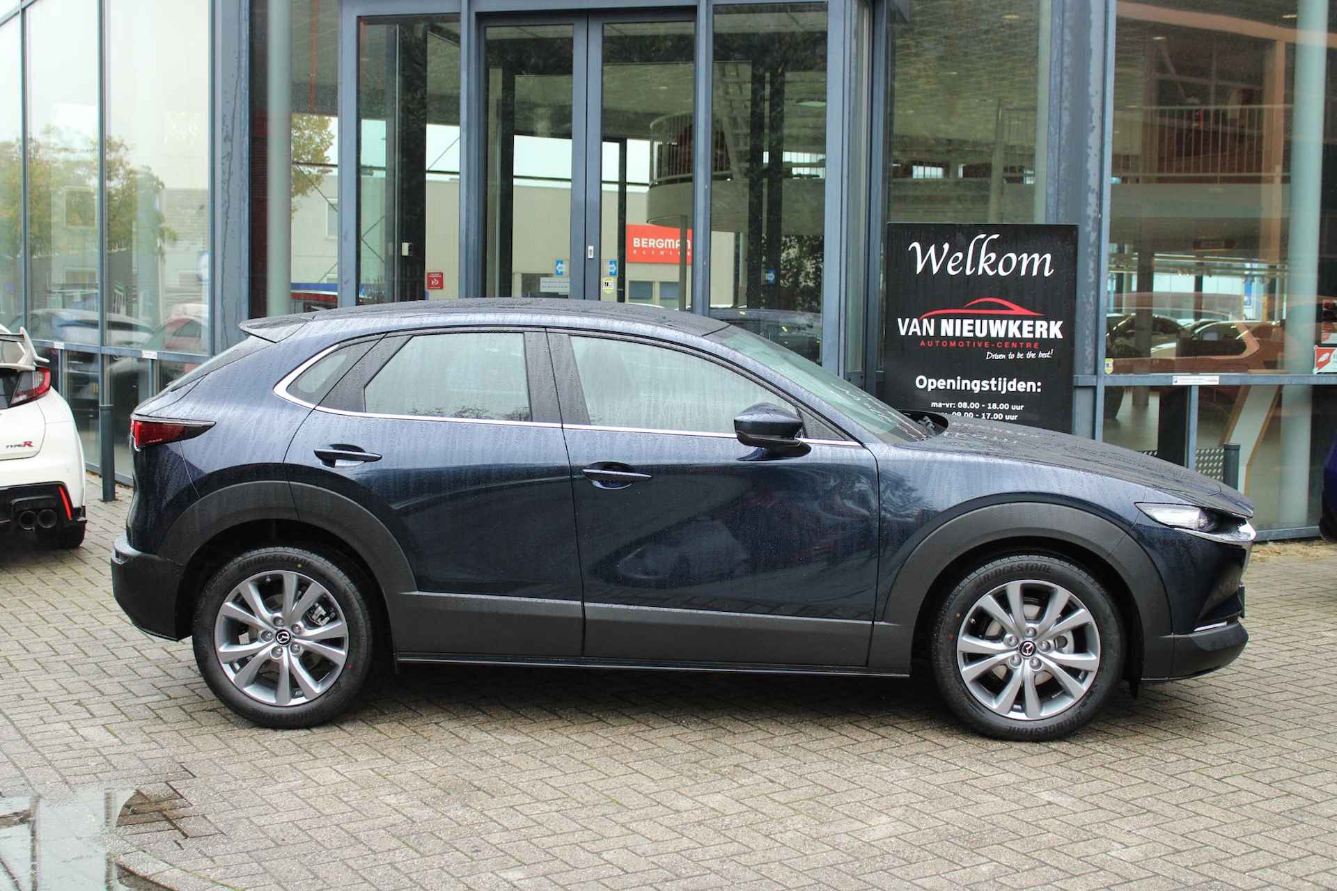 MAZDA Cx-30 E-Skyactiv-G 150PK M Hybrid AWD Automaat Exclusive-Line BOSE&Leder Draadloze telefoonlader! - 3/34