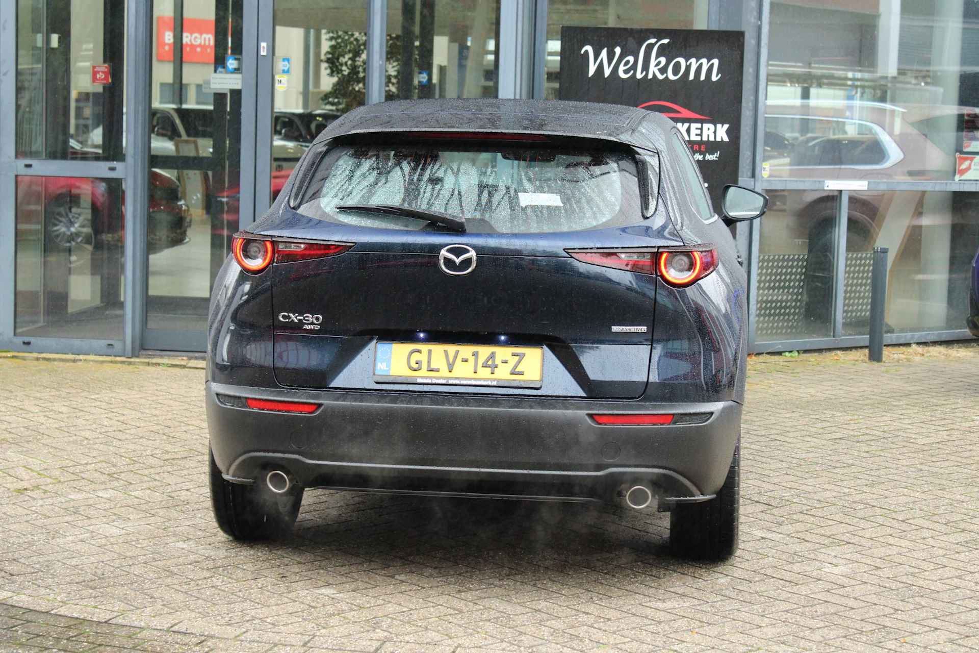 MAZDA Cx-30 E-Skyactiv-G 150PK M Hybrid AWD Automaat Exclusive-Line BOSE&Leder Draadloze telefoonlader! - 10/34