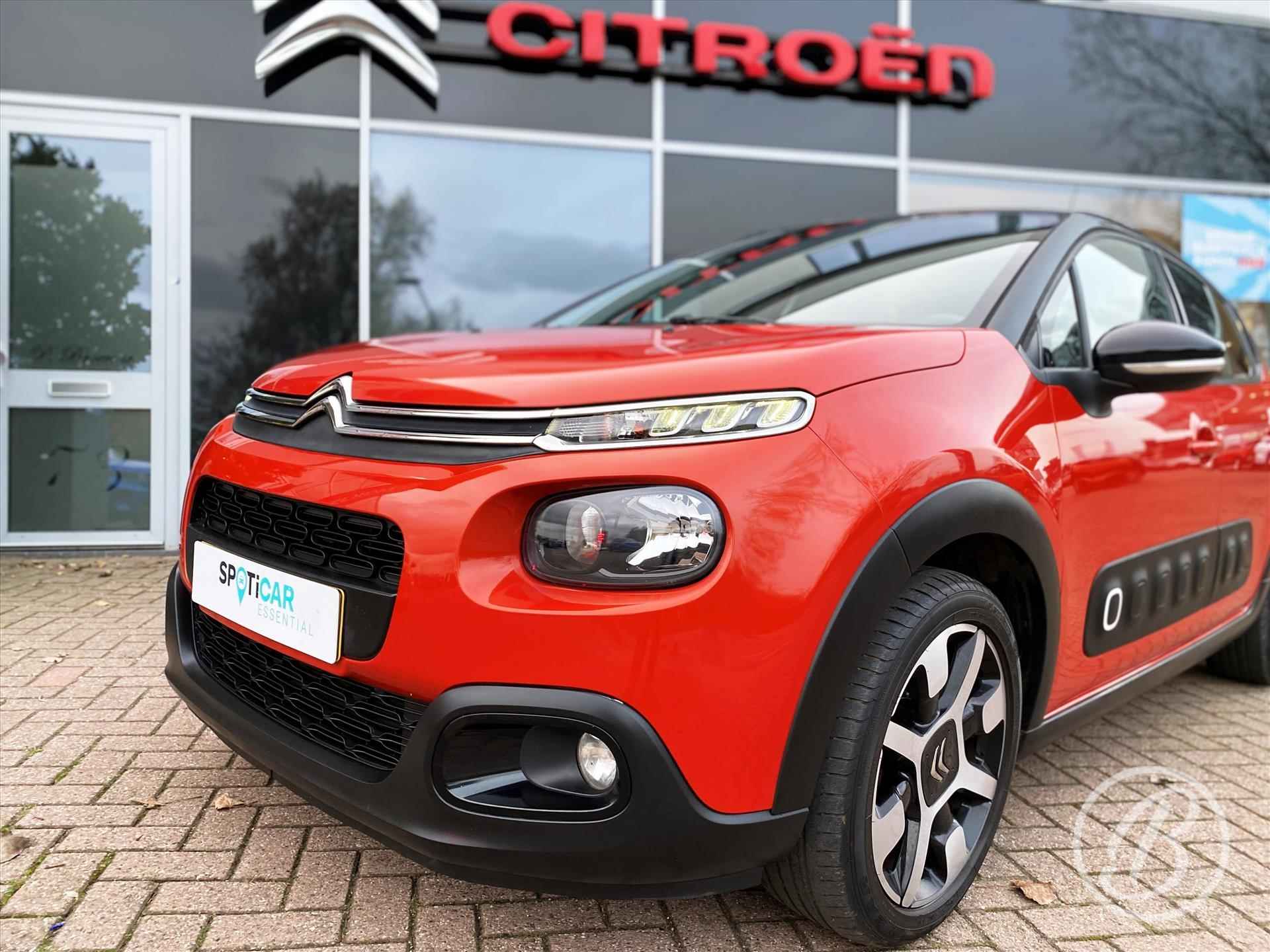 Citroen C3 1.2 82pk Shine | lichtmetalen velgen 17 inch, camera, parkeersensoren, bluetooth, apple carplay, armsteun, climate- en cruise control, navigatie - 12/58