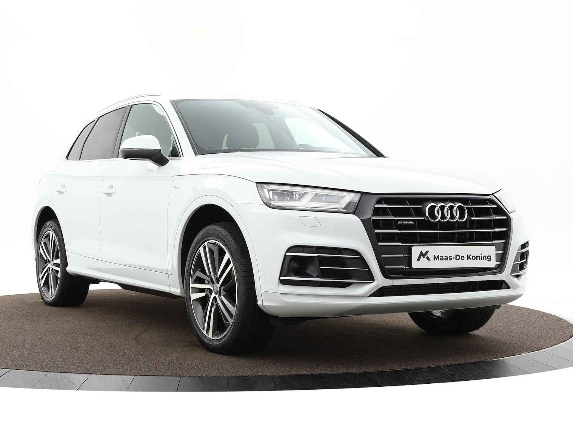 Audi Q5 55 TFSIe 367pk S-tronic quattro Competition · S-Line · Navi · ACC · P-Sensoren · Keyless · Elek. Achterklep · Smartphone Interface · 20'' Inch · - 36/47