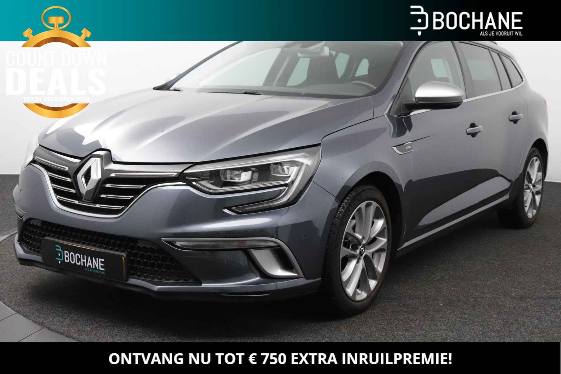 Renault Mégane Estate 1.3 TCe 140 GT-Line | Achteruitrijcamera | Bose Audio | Trekhaak - 1/50