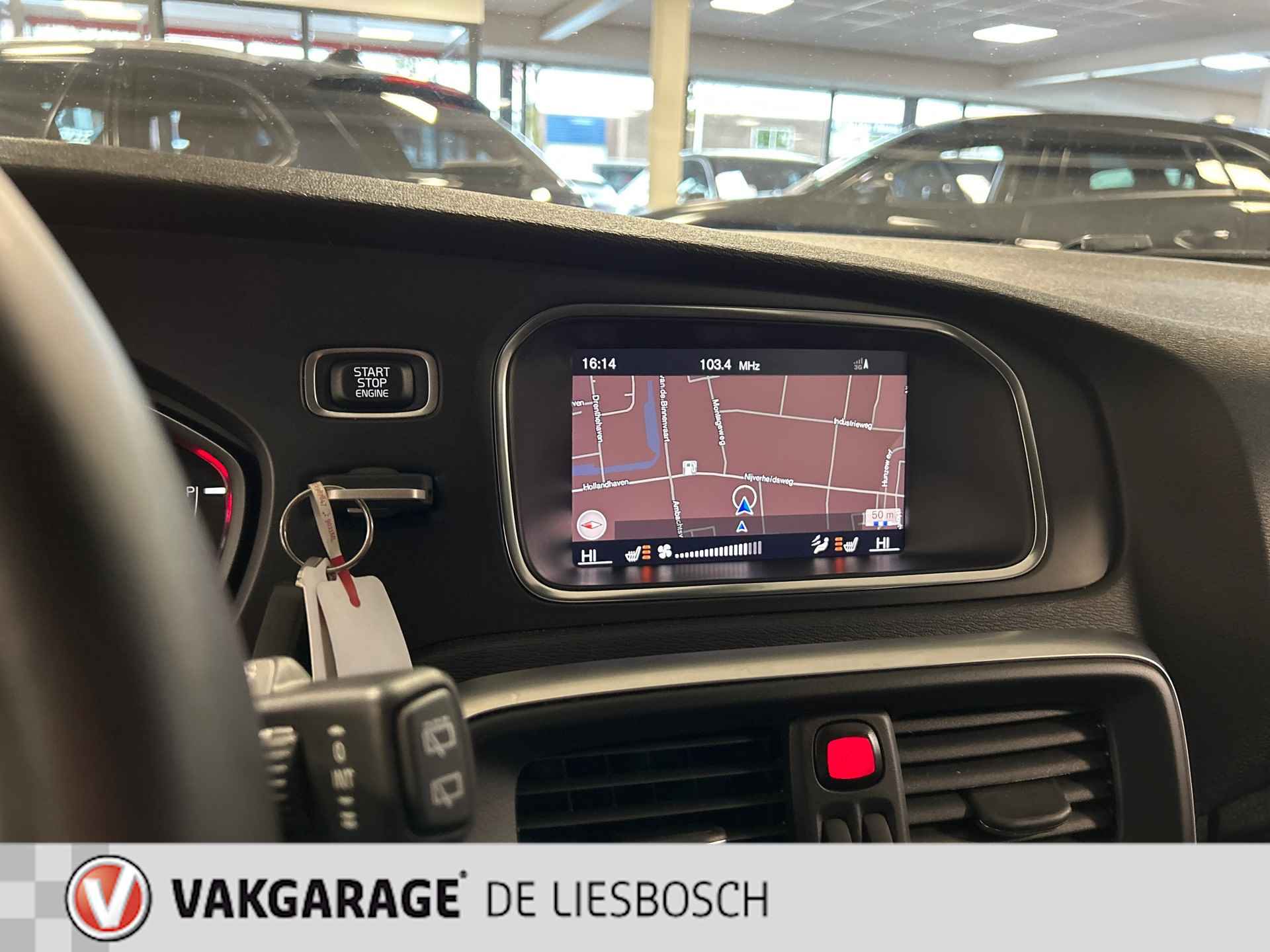 Volvo V40 1.5 T2 Polar+ navi ,stoelverw,dealer onderhouden origineel nederlands - 17/28