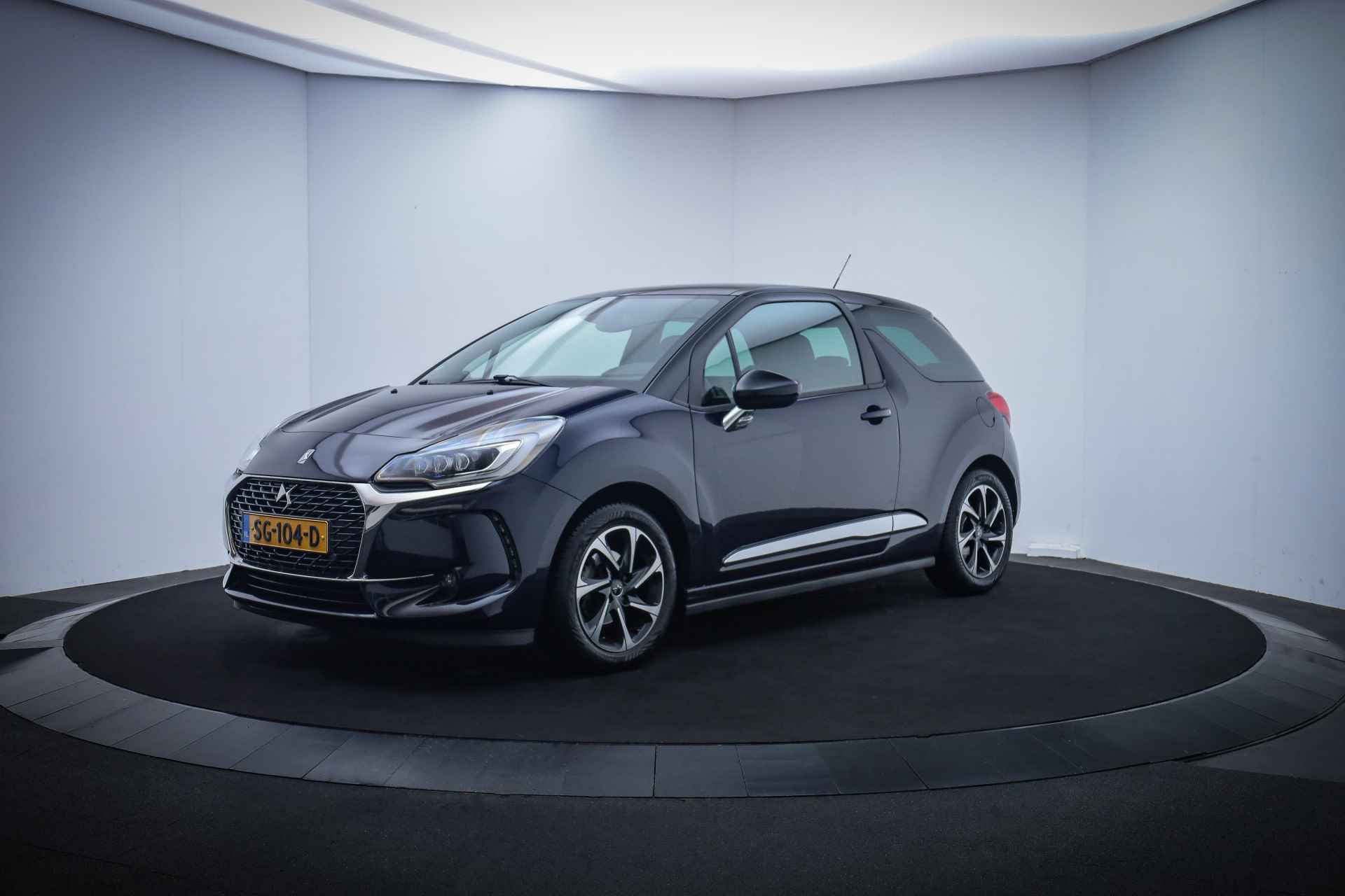 DS DS 3 1.2T Aut. So Chic FULL LED/CLIMA/CRUISE/BLUETOOTH/PDC V+A/LMV 16''/TREKHAAK - 1/20