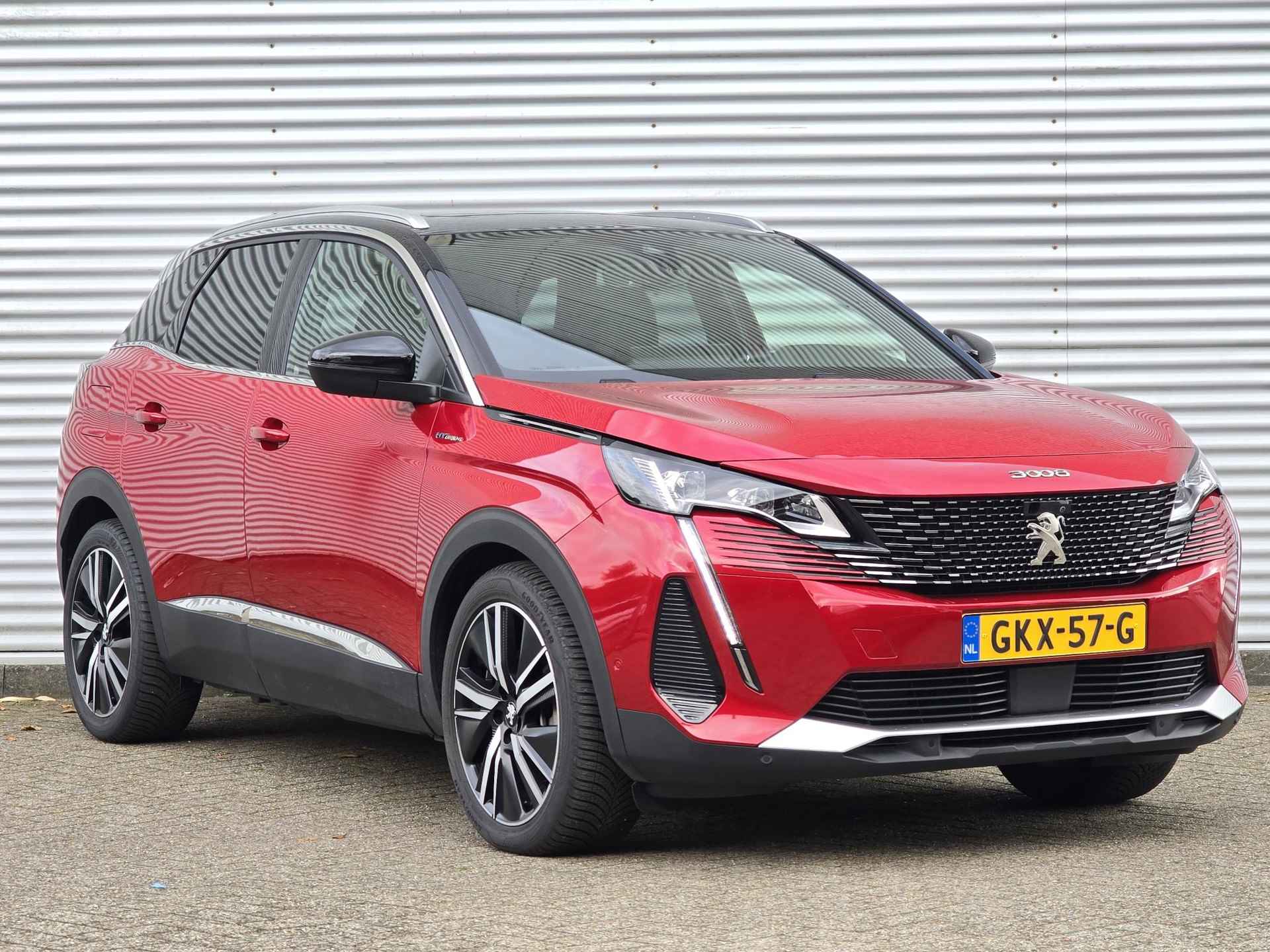 Peugeot 3008 SUV GT Pack 1.6 PHEV HYbrid4 300pk 4x4 e-EAT8 AUTOMAAT | SCHUIF/KANTELDAK | NIGHTVISION | FOCAL HIFI | HANDSFREE A.KLEP | STOELVERW. | KEYLESS ENTRY - 7/72