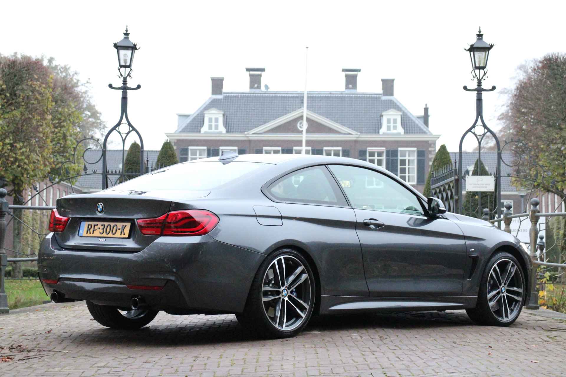 BMW 4 Serie Coupé 440i M-SPORT | NL-AUTO! | DEALER OH! | SCHUIFDAK | LEDEREN SPORTSTOELEN | ELEKT. STOELEN + MEMORY | NAVI-PROF | CAMERA | C - 3/35