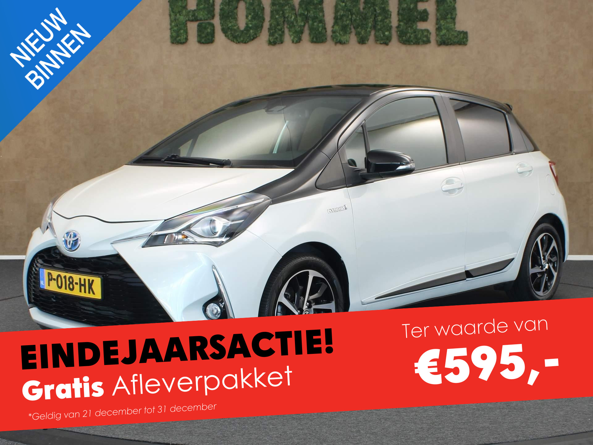 Toyota Yaris 1.5 Hybrid Y20 - ACHTERUITRIJCAMERA - BI-TONE - APPLE CARPLAY/ANDROID AUTO - CLIMATE CONTROL - PARKEERSENSOREN ACHTER