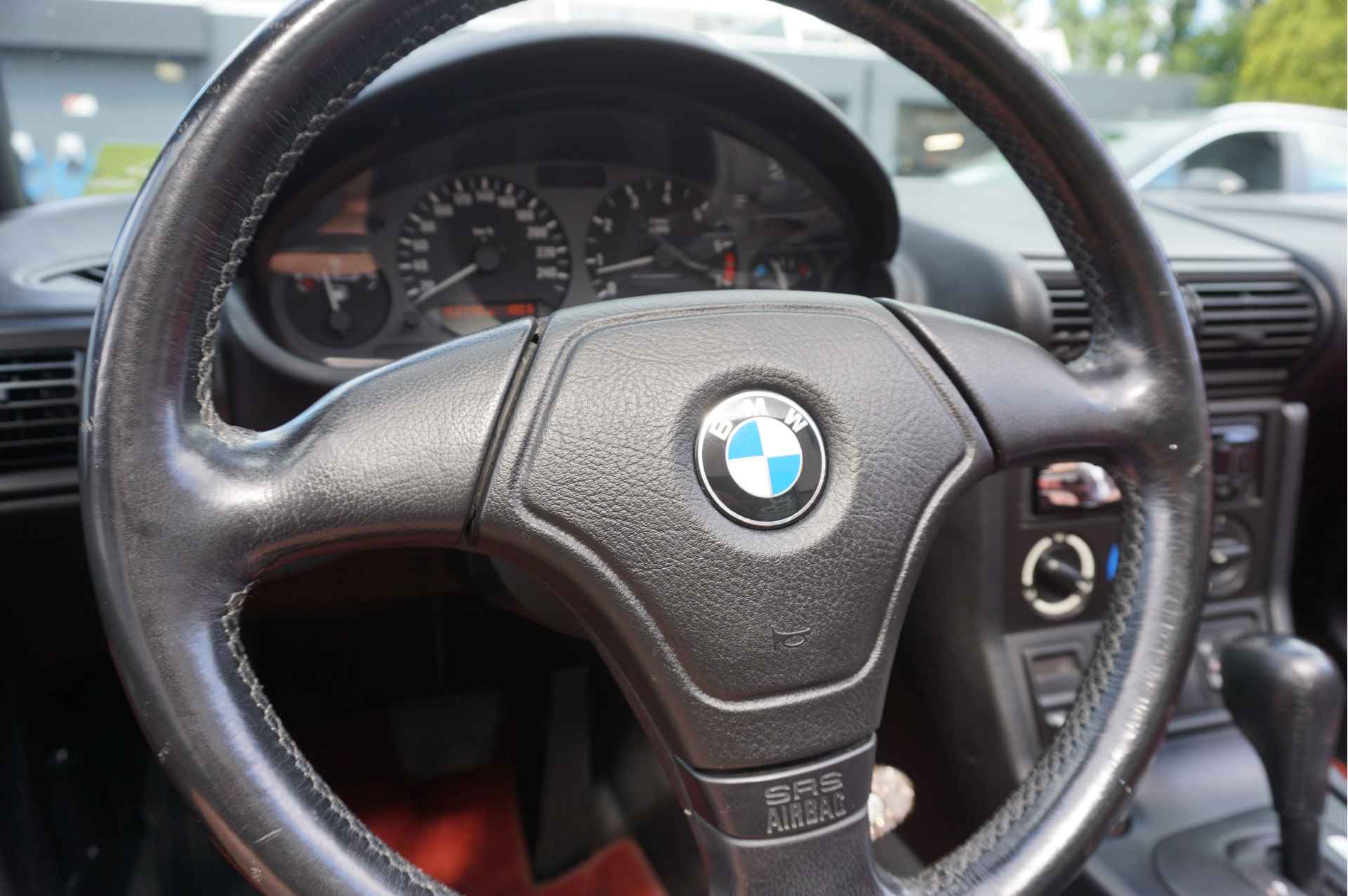 BMW Z3 Roadster 1.9 ✅ AUTOMAAT ✅ Airco✅ Stuurbekrachtiging APK NIEUW NIEUWSTAAT - 27/31