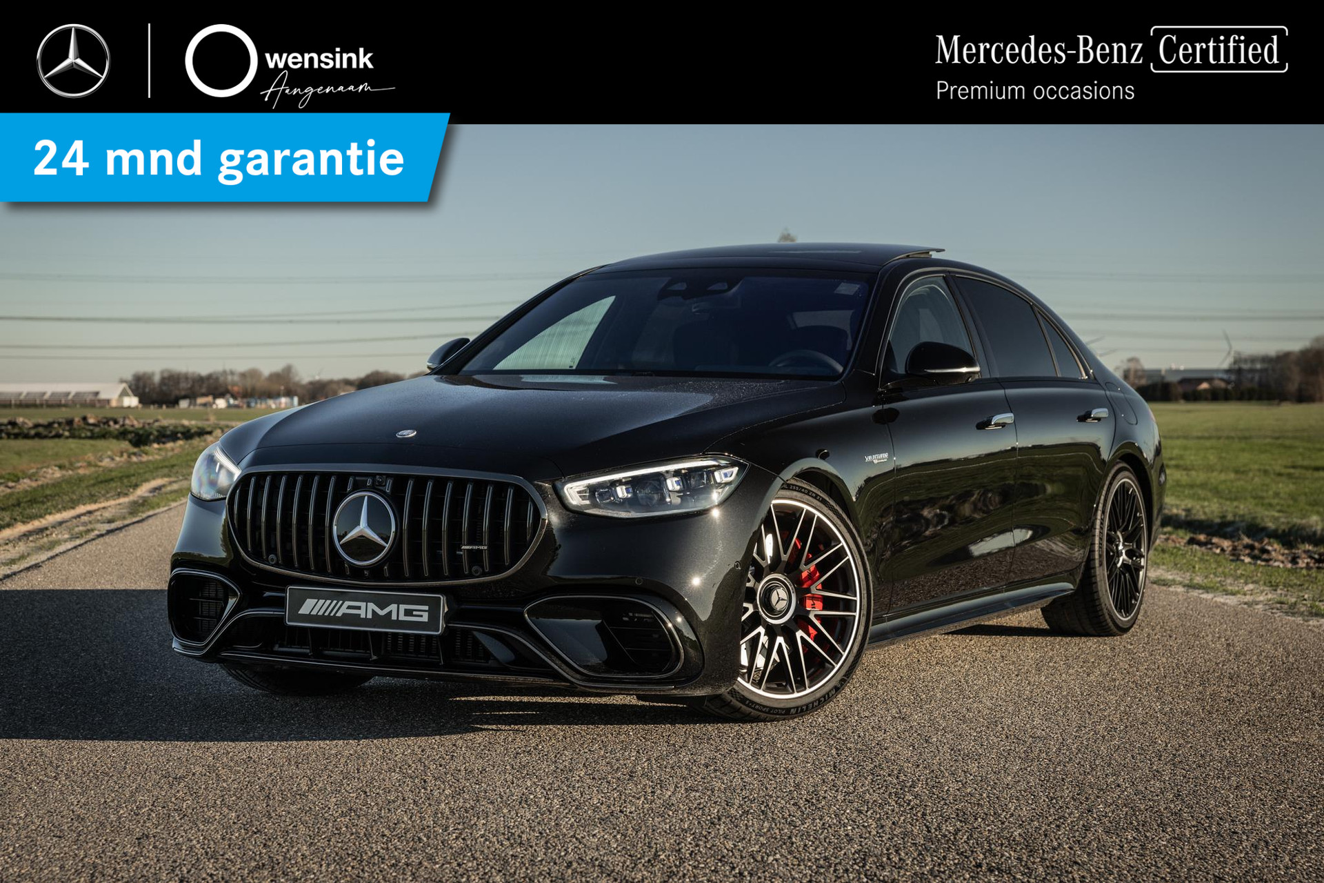 Mercedes-AMG S-klasse 63 E Performance | 2024 | Massagestoelen | HUD | Panorama-schuifdak | Rij-assistentiepakket Plus | Rear Seat Entertainment | Stoelverwarming en -ventilatie voor- en achterin |