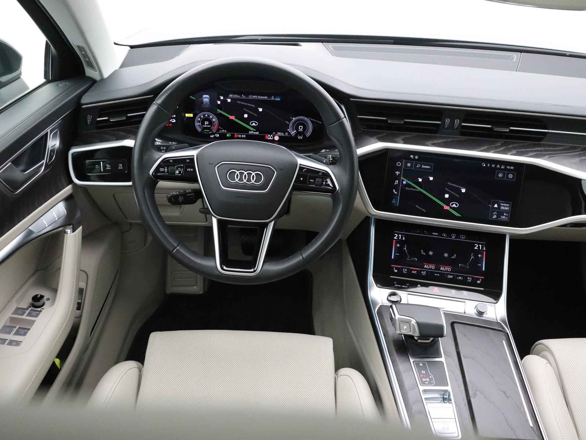 Audi A6 Avant Design 50 TFSI e quattro | Panoramadak | B&O | Head-Up | Nachtzicht | Camera | Stoelverwarming | LED | - 10/52