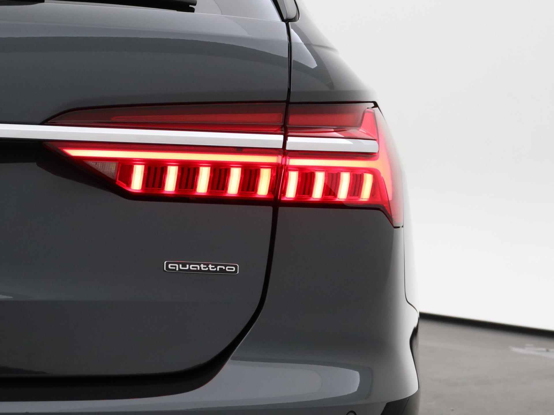 Audi A6 Avant Design 50 TFSI e quattro | Panoramadak | B&O | Head-Up | Nachtzicht | Camera | Stoelverwarming | LED | - 50/52