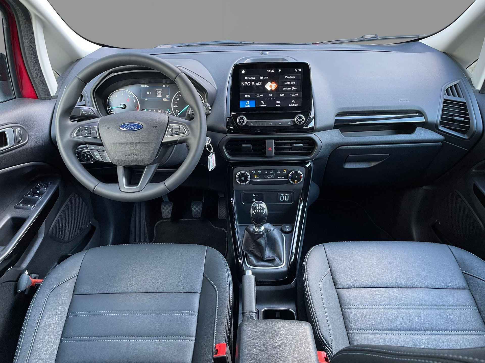 Ford EcoSport 1.0 EcoBoost Active 125PK | Lederen bekleding | Climate Control | Cruise control | Parkeersensoren | - 10/25