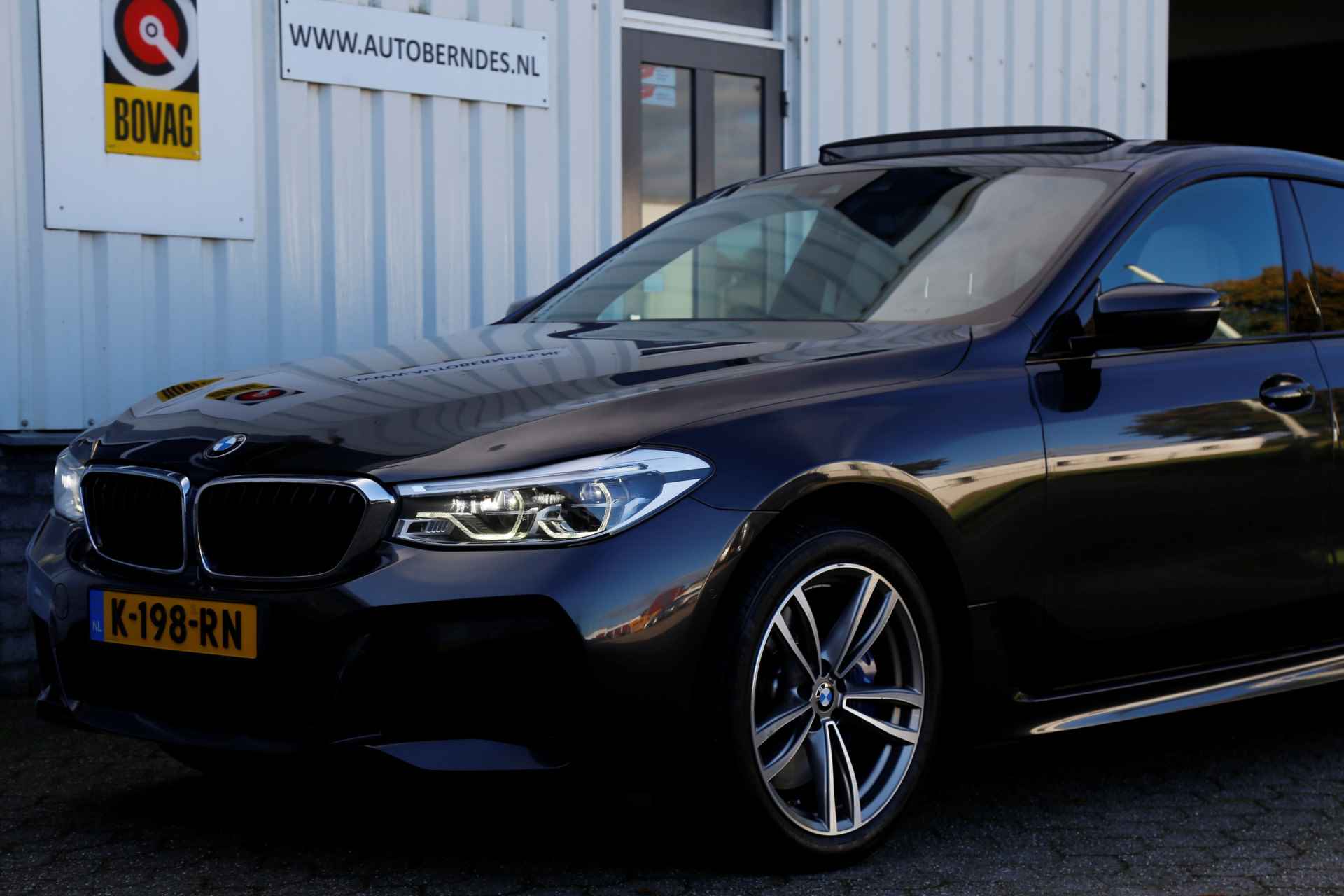 BMW 6 Serie Gran Turismo 640d xDrive 320PK M-Sport*BTW*Perfect BMW Onderh.*€22.000,-NETTO!*Pano/HUD/Massage/H&K/Stoelverw.V+A/Stuurverw./Ada - 70/82