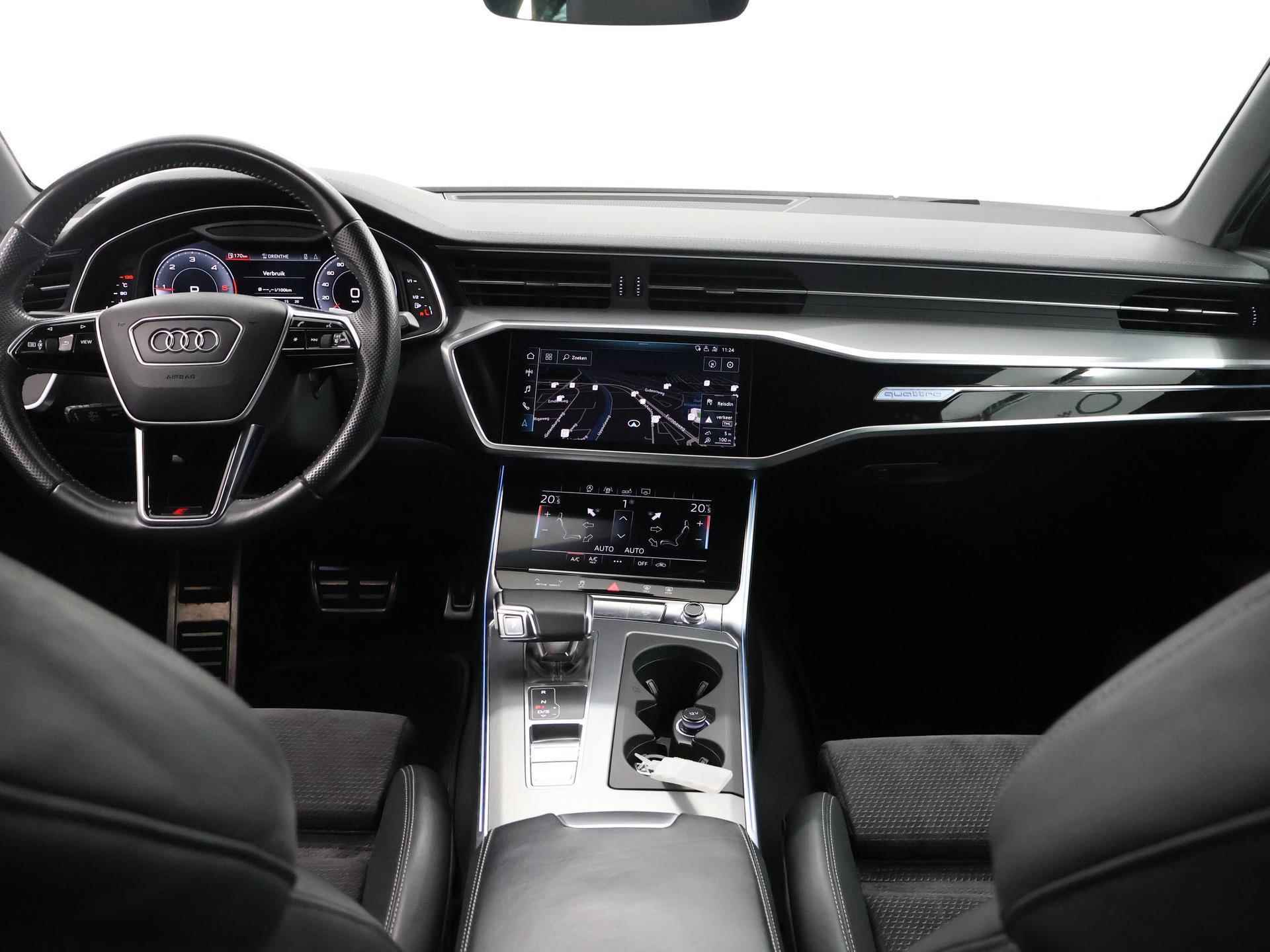 Audi A6 Limousine 50 TDI Quattro S Line | NL Auto | Virtual Cockpit | Trekhaak wegklapbaar | Keyless Go | Adaptieve Cruise Controle | Lane Assist | LED koplampen | Privacy glas - 9/46