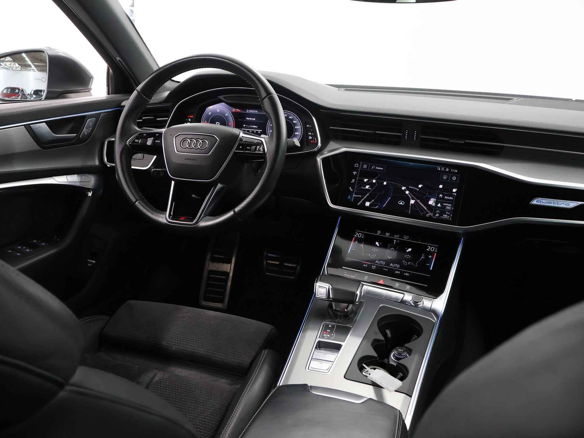 Audi A6 Limousine 50 TDI Quattro S Line | NL Auto | Virtual Cockpit | Trekhaak wegklapbaar | Keyless Go | Adaptieve Cruise Controle | Lane Assist | LED koplampen | Privacy glas - 10/46