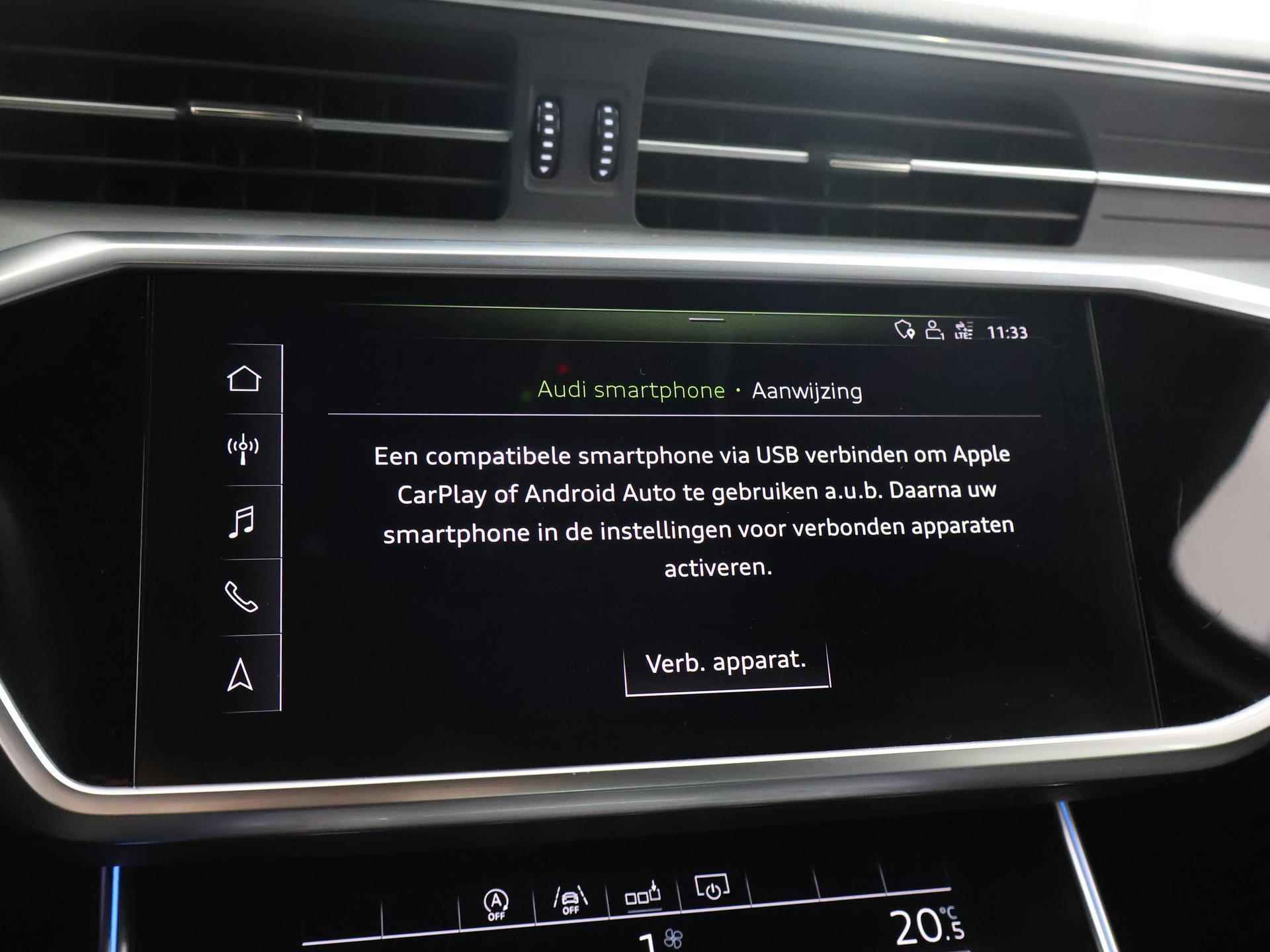 Audi A6 Limousine 50 TDI Quattro S Line | NL Auto | Virtual Cockpit | Trekhaak wegklapbaar | Keyless Go | Adaptieve Cruise Controle | Lane Assist | LED koplampen | Privacy glas - 19/46