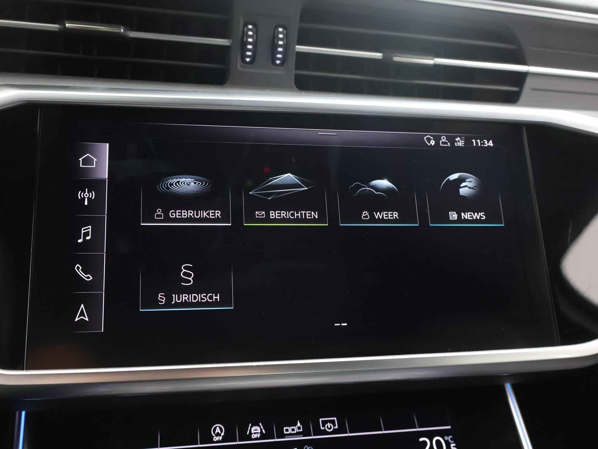 Audi A6 Limousine 50 TDI Quattro S Line | NL Auto | Virtual Cockpit | Trekhaak wegklapbaar | Keyless Go | Adaptieve Cruise Controle | Lane Assist | LED koplampen | Privacy glas - 25/46