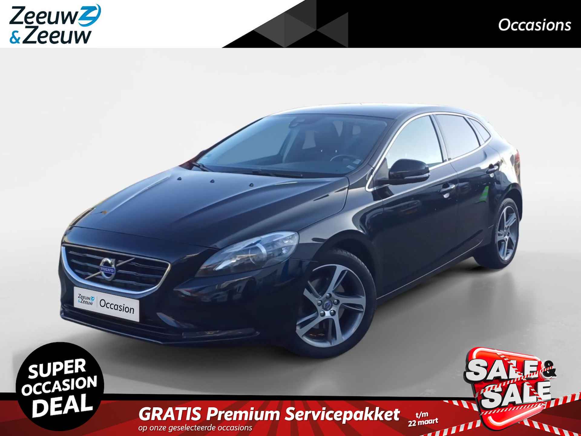 Volvo V40 2.0 T2 Summum | Trekhaak | Achteruitrijcamera | Stoelverwarming V&A | Cruise Control | 12 maanden garantie! |