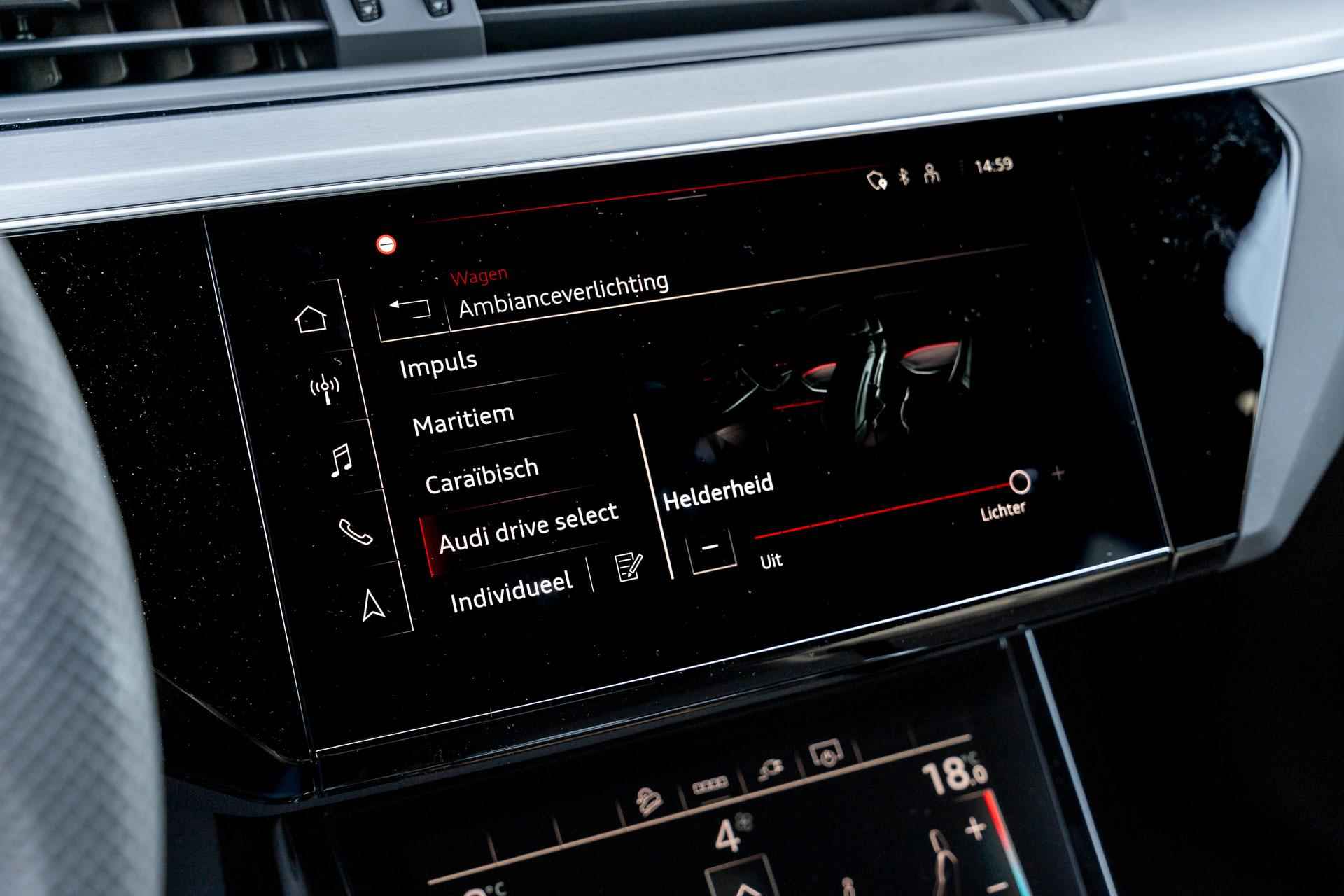 Audi Q8 Sportback e-tron 50 quattro 340pk S Edition 95 kWh | Panoramadak | LMV 21" - 53/60