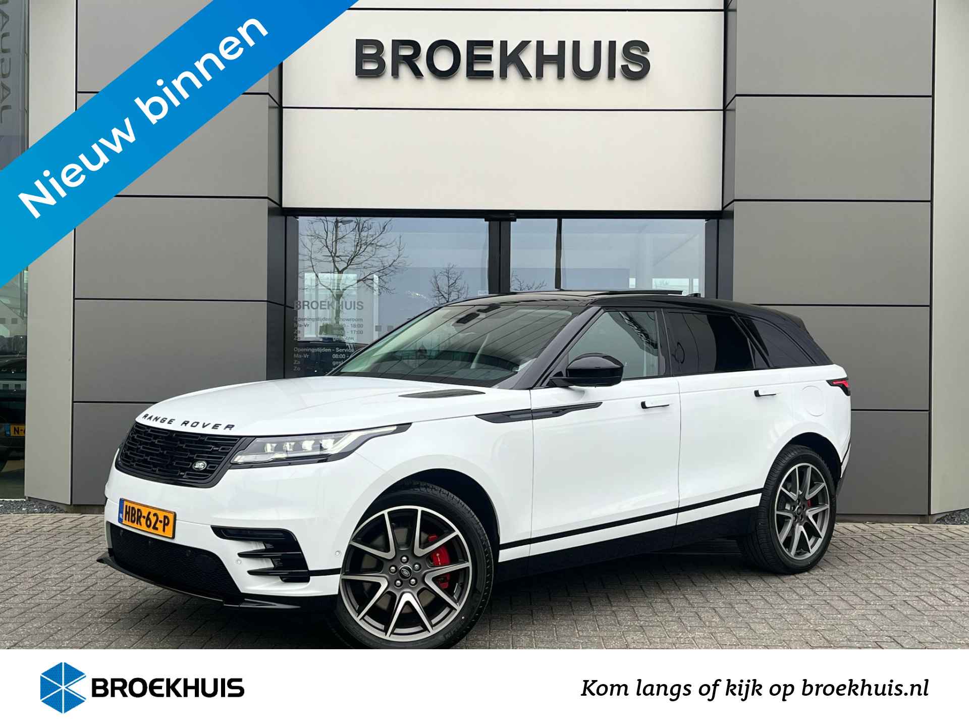 Land Rover Range Rover Velar P400e AWD Dynamic HSE | Pano | Head-Up | 4-Zone Climate | Koel/verwarmbare stoelen | 21 Inch |