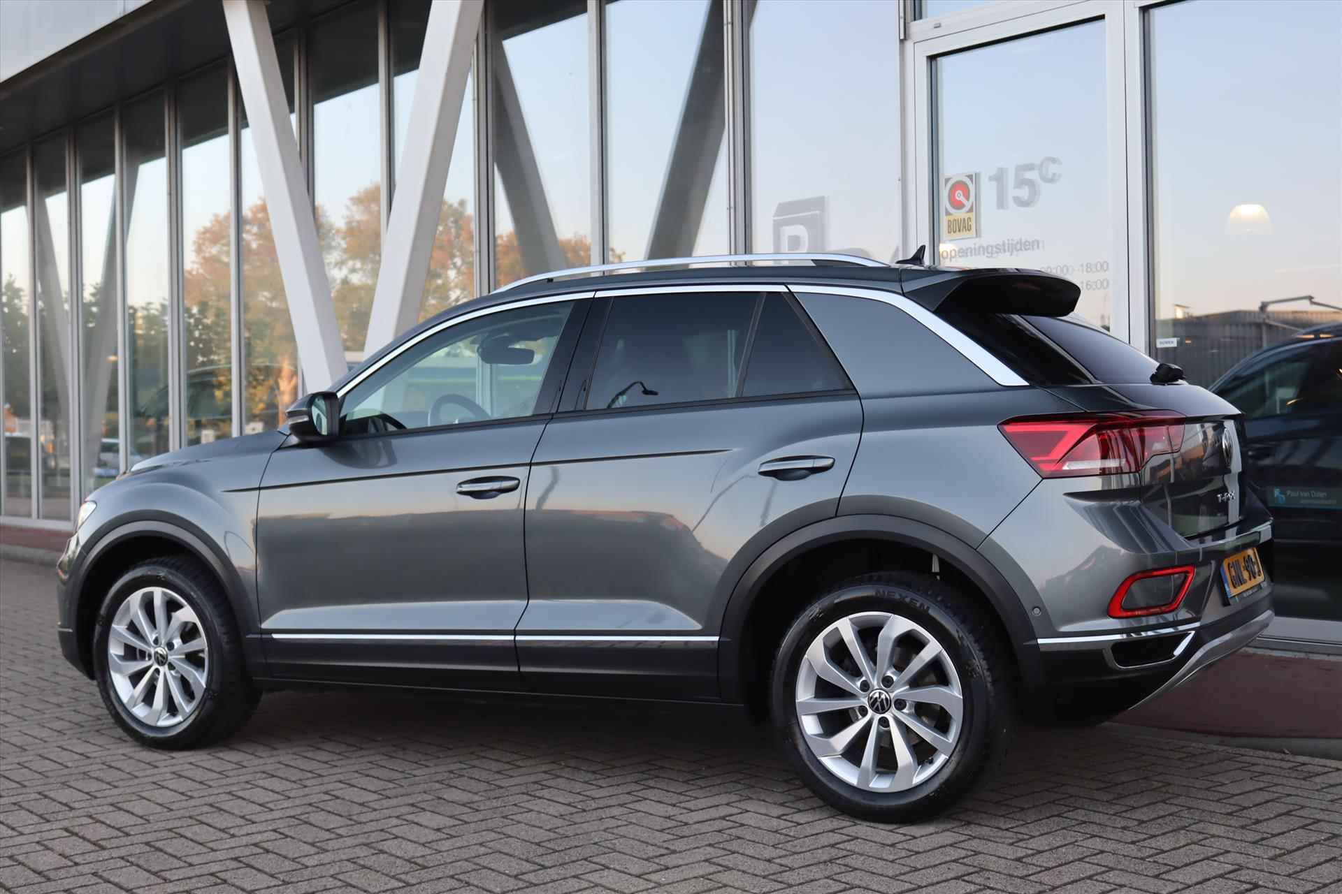 Volkswagen T-Roc 1.5TSI 150PK AUTOMAAT STYLE Navi Carplay | Clima | Adapt.Cruise | Virtual Cockpit | Stoelverw | IQ Light | - 3/48