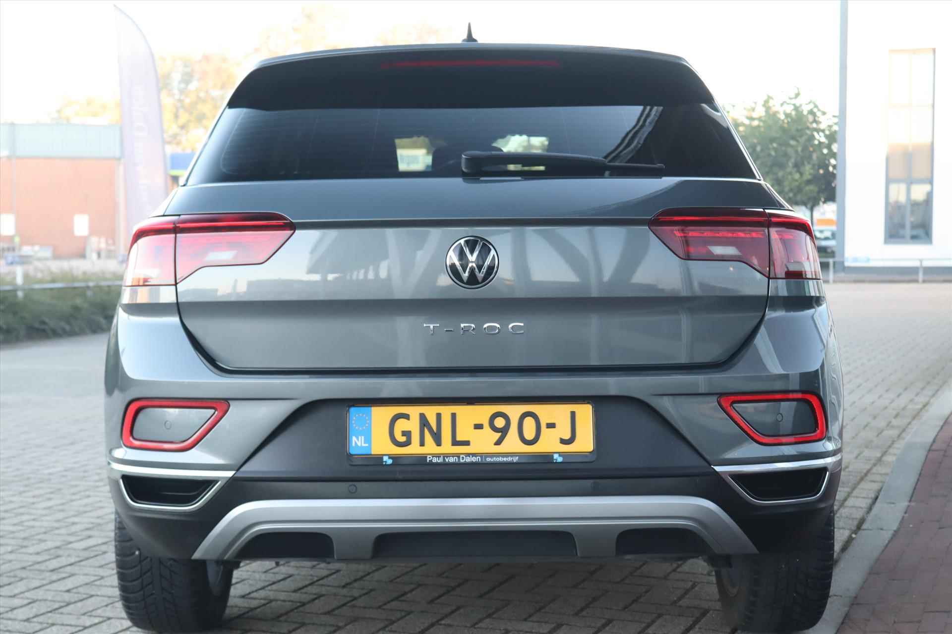 Volkswagen T-Roc 1.5TSI 150PK AUTOMAAT STYLE Navi Carplay | Clima | Adapt.Cruise | Virtual Cockpit | Stoelverw | IQ Light | - 37/48