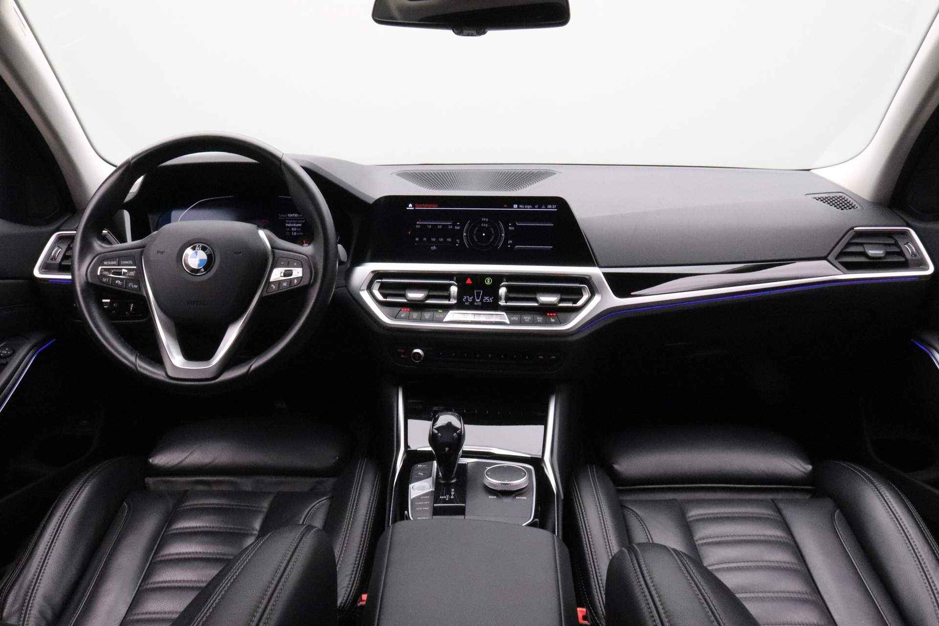 BMW 3 Serie Touring 320d High Executive | Model Sport Line | Elektrisch verwarmde voorstoelen| Ambiente verlichting | Park Distance Control voor/achter (PDC) | Active Cruise Control e | DAB-tuner | HiFi System | - 3/23