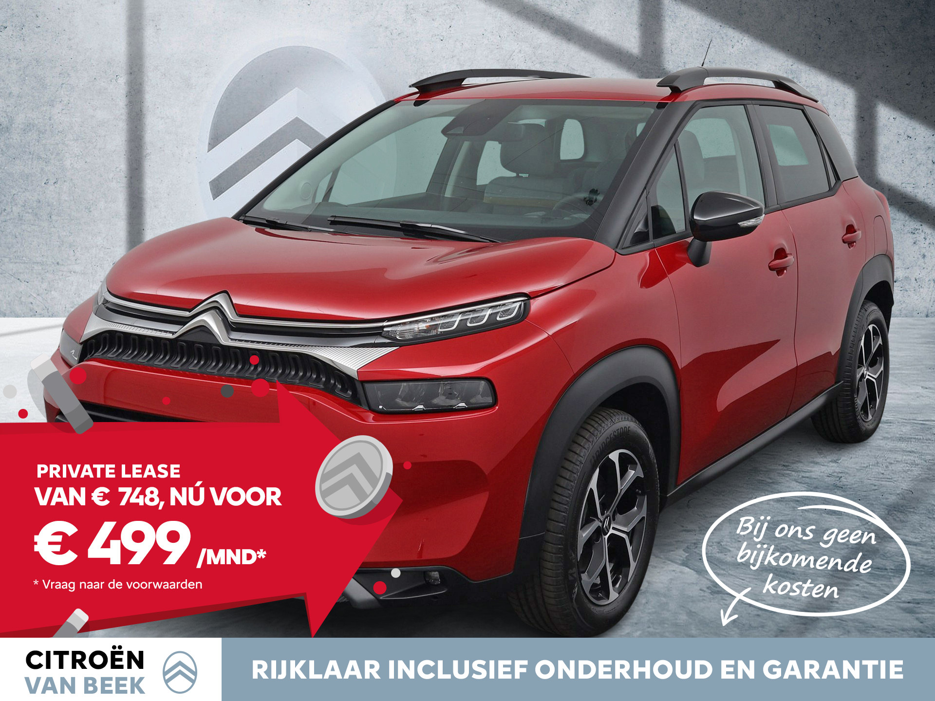 Citroën C3 Aircross PureTech 130pk Automaat Plus | Rijklaar | Private Lease Actie € 499,- |