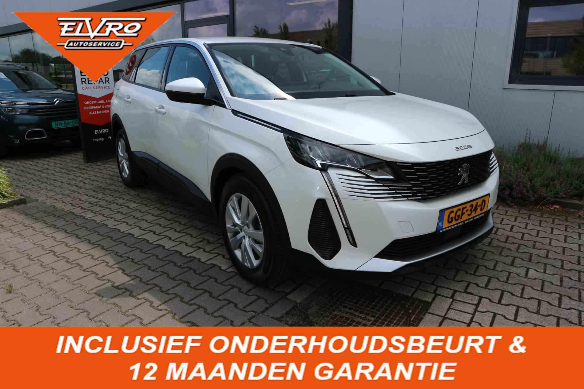 Peugeot 5008 1.2 PureTech Active AUTOMAAT 7ZITS CAMERA LED CLIMA NAVI PDC V+A RIJKLAARPRIJS!!! - 1/28