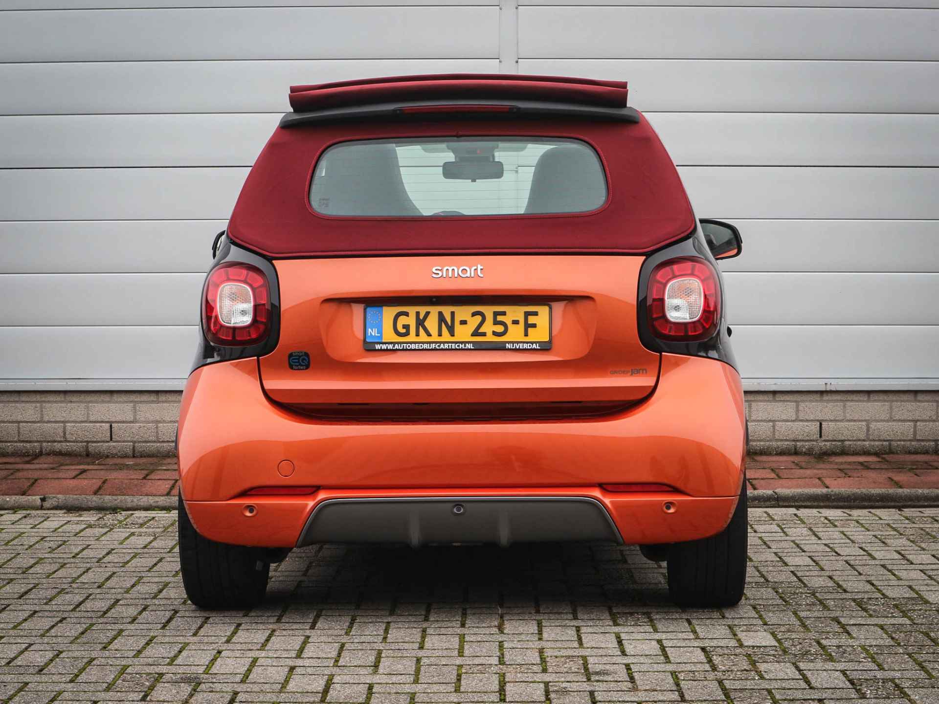 Smart Fortwo cabrio EQ BRABUS Style 18 kWh | Clima | Cruise | Navi | Leer | Stuur+Stoelverwarming| - 6/39