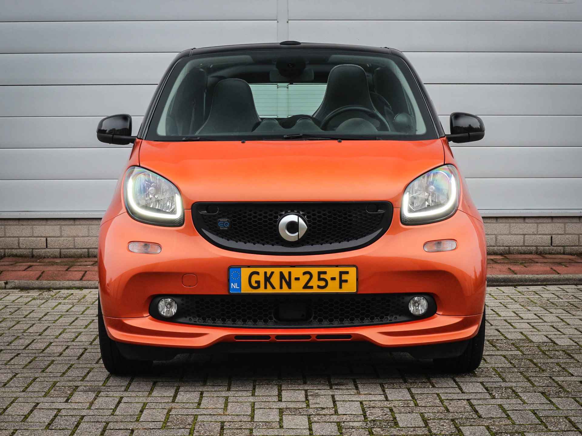 Smart Fortwo cabrio EQ BRABUS Style 18 kWh | Clima | Cruise | Navi | Leer | Stuur+Stoelverwarming| - 10/39