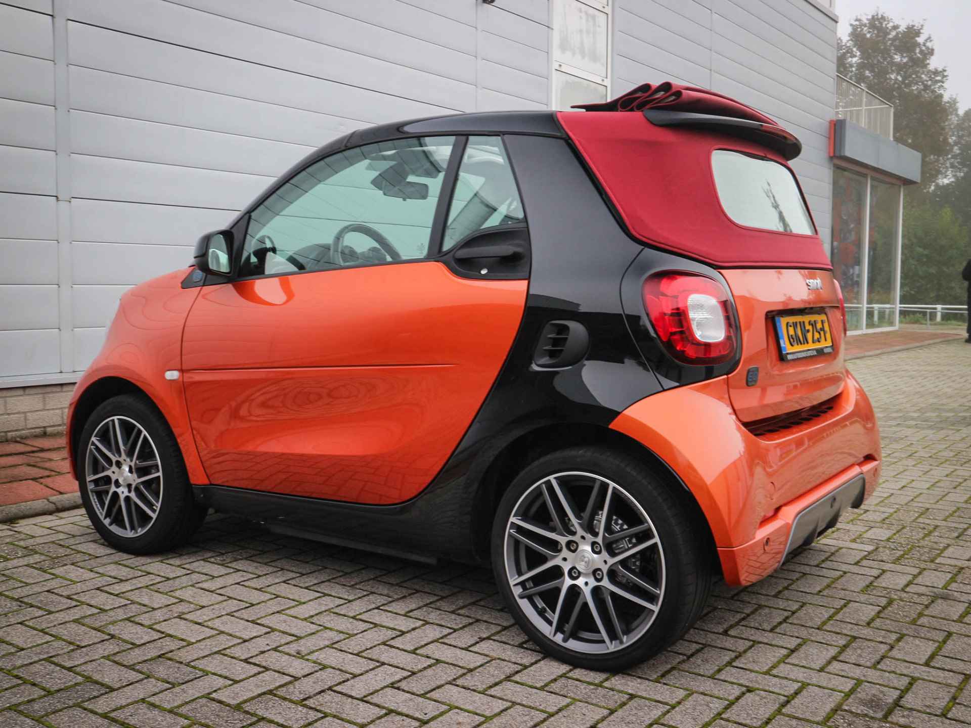 Smart Fortwo cabrio EQ BRABUS Style 18 kWh | Clima | Cruise | Navi | Leer | Stuur+Stoelverwarming| - 21/39