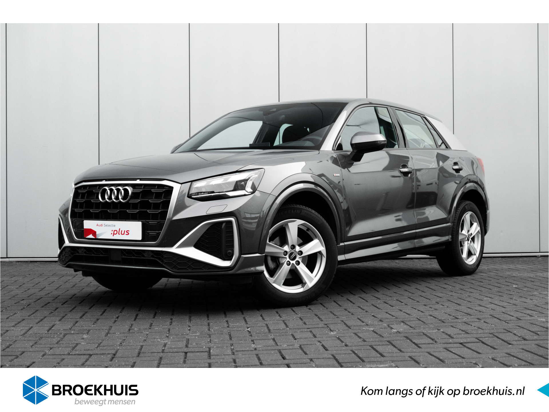 Audi Q2 35 TFSI S Edition S-tronic | Matrix-LED | Achteruitrijcamera | Parkeerhulp plus | Sportstoelen | Stoelverwarming | Cruise contro | Matrix-LED | Achteruitrijcamera | Parkeerhulp plus | Sportstoelen | Stoelverwarming | Cruise control | Audi Virtual Cockpit | Multifunctioneel Sportstuur Leder |