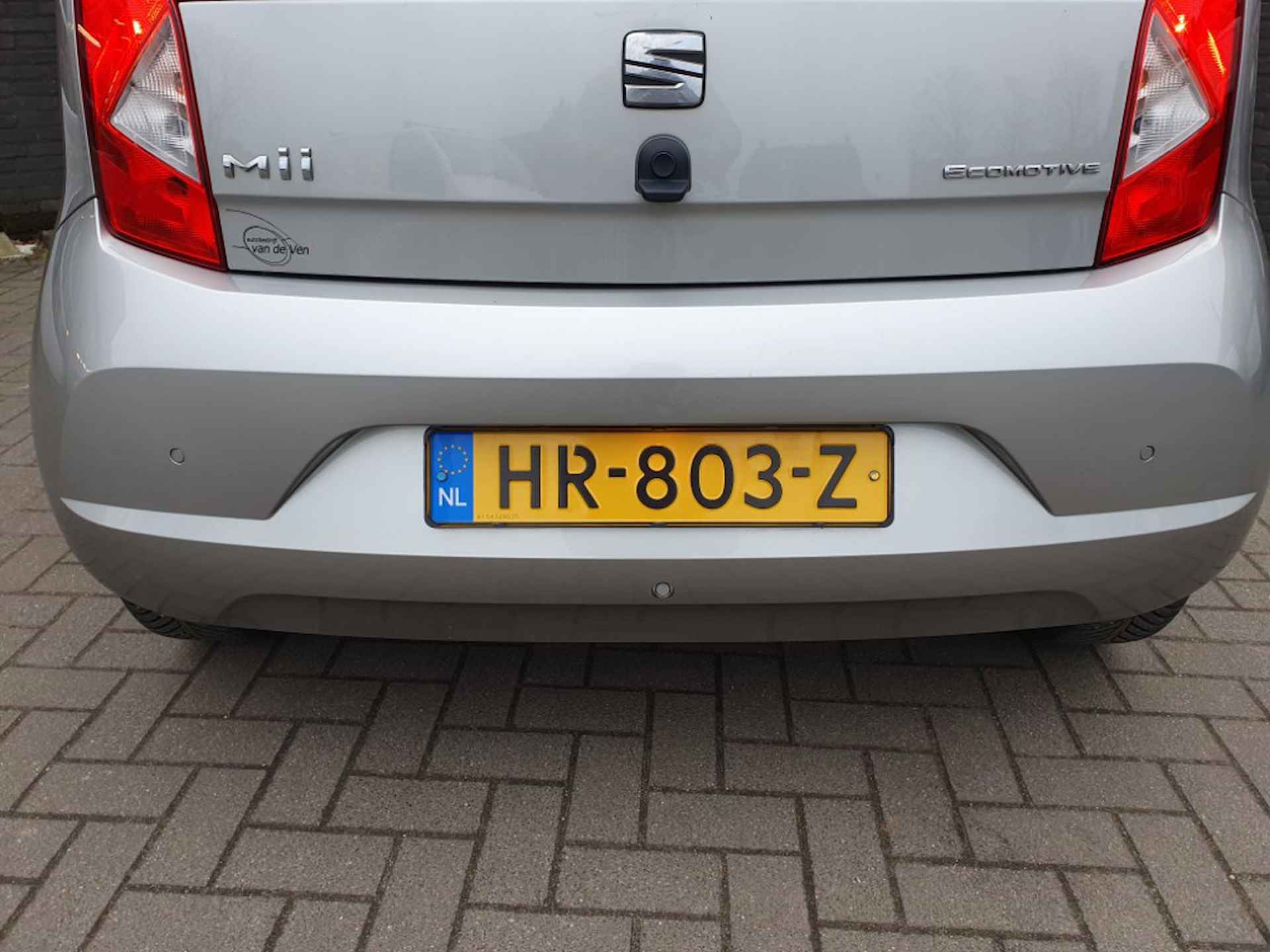 Seat Mii 1.0 Sport Connect, sound system, cruise control, parkeersensoren, licht metaal. - 11/13