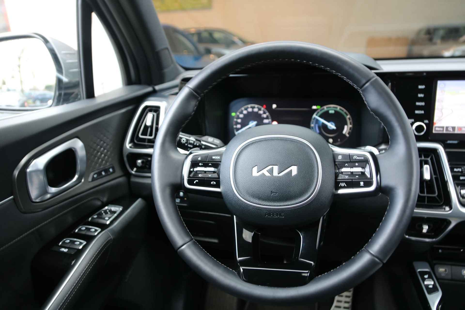 Kia Sorento 1.6 T-GDI Hybrid 2WD ExecutiveLine 5p. | Airco | Navi | Camera | Stoelverwarming | Stoelverkoeling | Leder | Panoramadak | Cruise Control | LM Velgen | 360 Camera | - 21/34