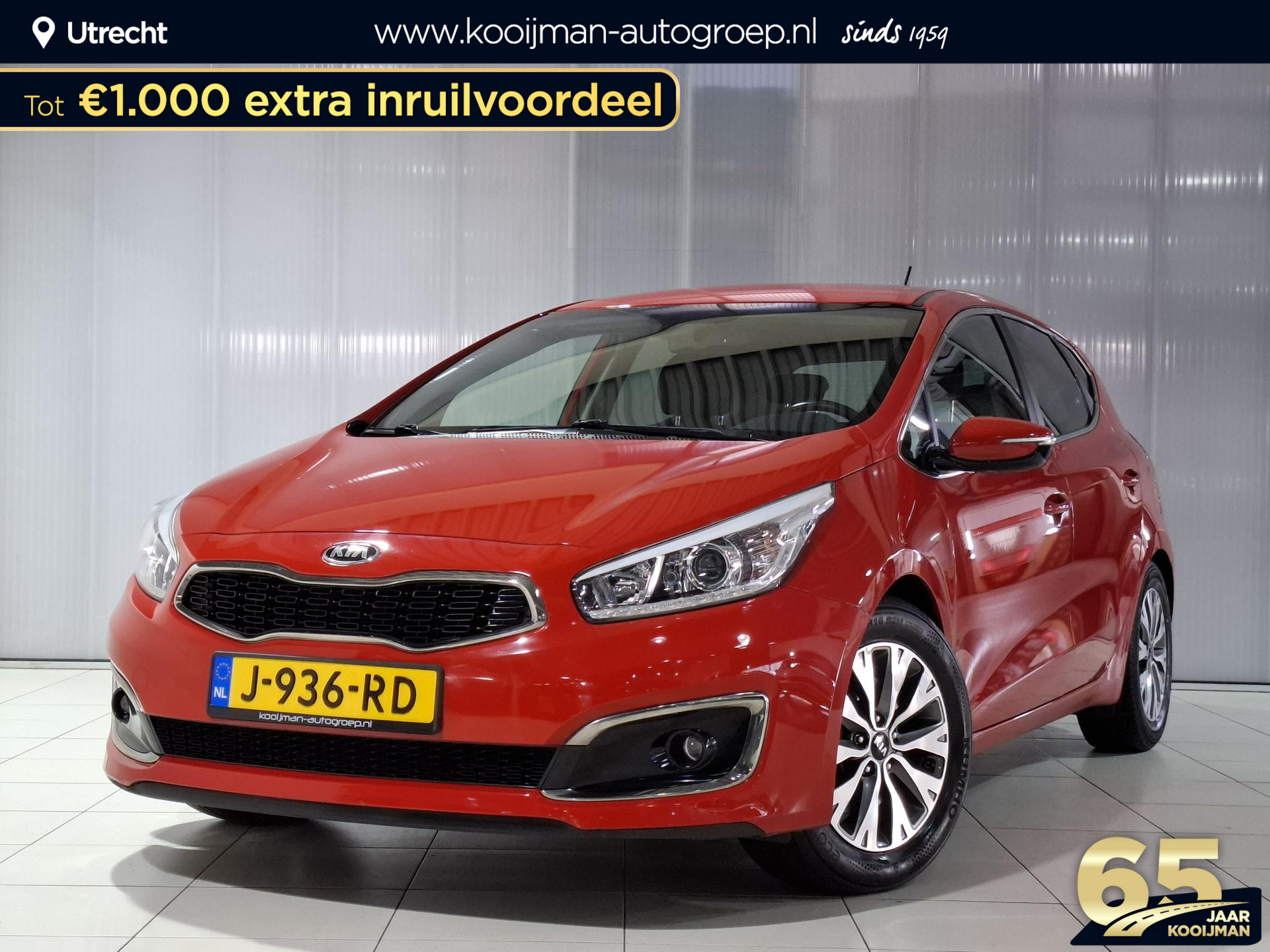 Kia cee'd 1.0 T-GDi DynamicLine Super KM stand | Navigatie | Dealer onderhouden