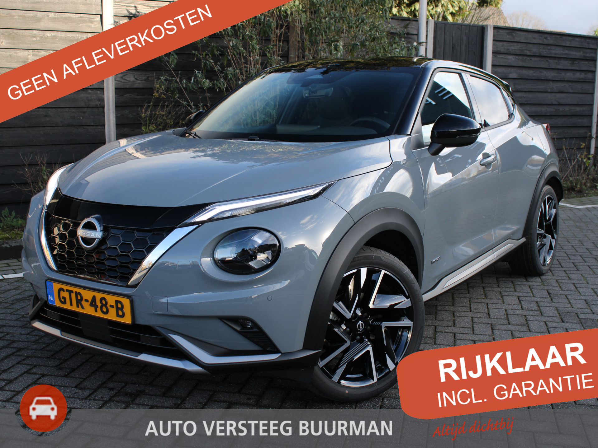 Nissan Juke 1.6 Hybrid 143PK N-Design Automaat Navigatie,  Achteruitrijcamera, Keyless Entry & Start, Stoel & Stuurverwarming, Parkeersensoren Voor & Achter