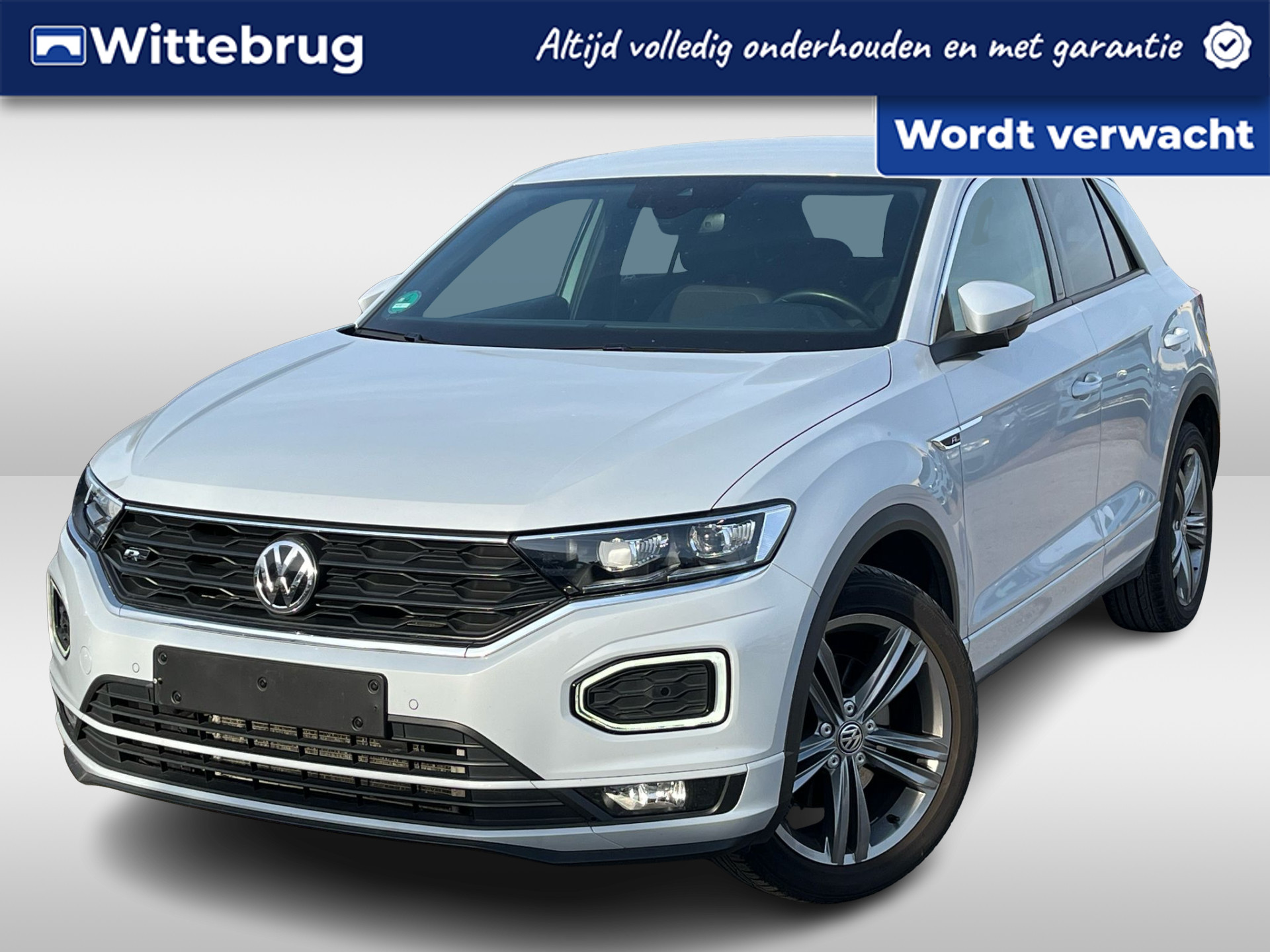 Volkswagen T-Roc 1.5 TSI 150pk DSG Sport Business R / R-Line Ext. / 18 Inch / Elect. Achterklep / Stoelverwarming / Adaptive Cruise / Full Led