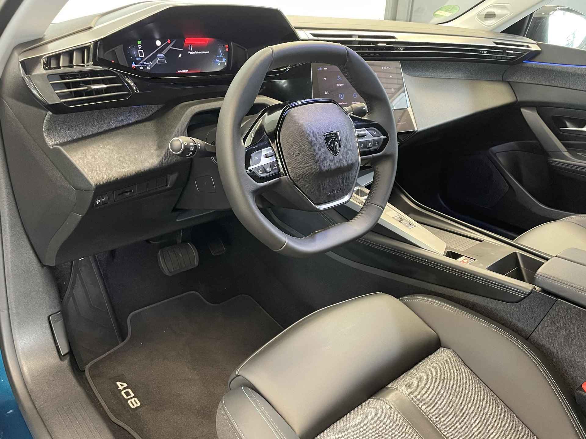 Peugeot 408 5-deurs Allure Pack 1.2 PureTech 130pk EAT8 AUTOMAAT | 360° CAMERA | NAVI | AGR-STOEL | STOEL+STUURVERW. | ADAPTIVE CRUISE | SMART KEYLESS | DAB+ | - 10/46