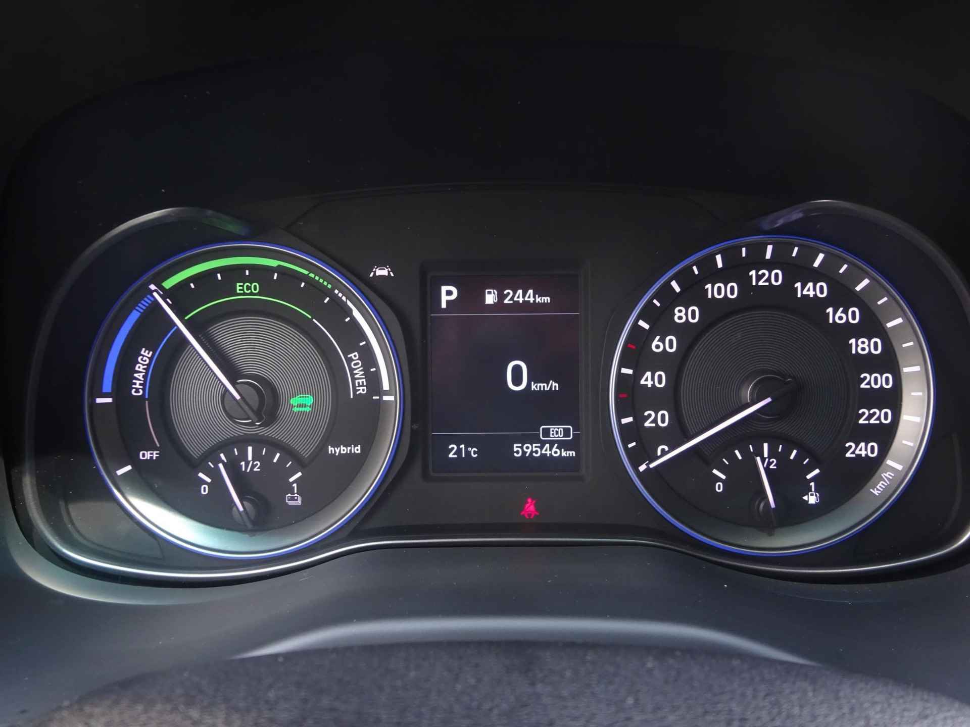 Hyundai Kona 1.6 GDI HEV Fashion | Hybride systeem | Luxe bekleding | 18" Two-Tone Lmv | - 21/34