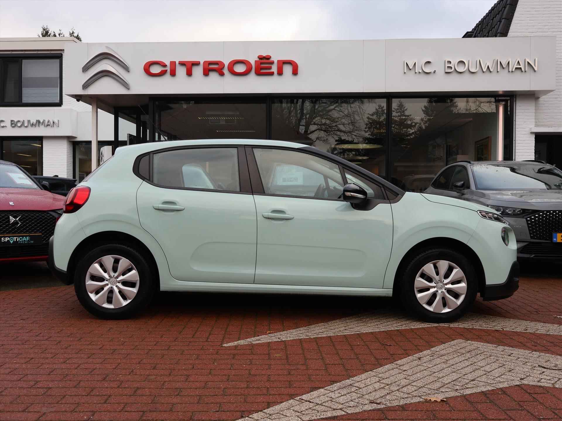 Citroen C3 PureTech 82PK Feel, Rijklaarprijs | Navigatie | Parkeersensoren | Climate control - 3/59