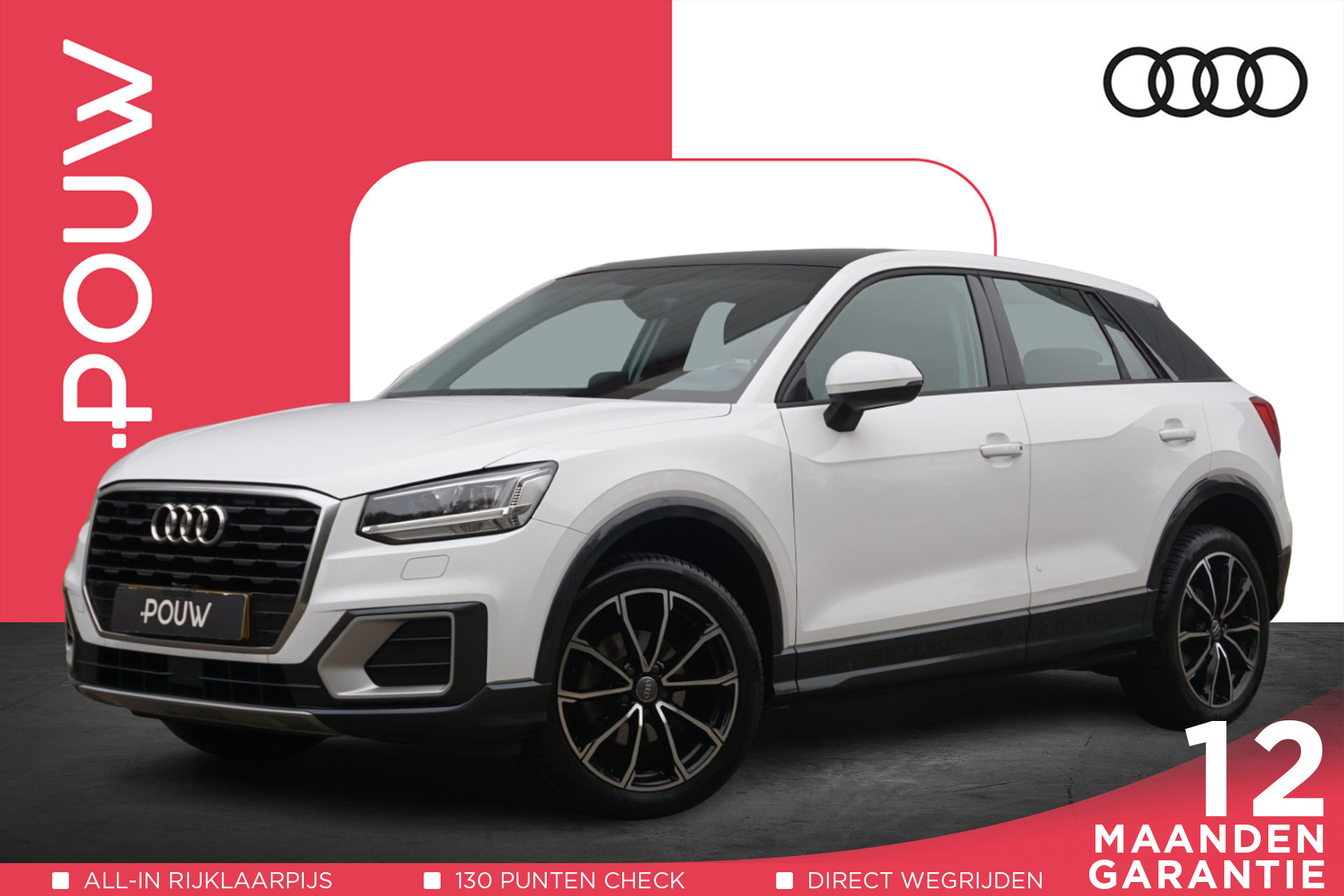 Audi Q2 30 TFSI 110pk Advanced Edition | Panoramadak | PDC Achter | Sportstoelen | 18" LMV Nieuw