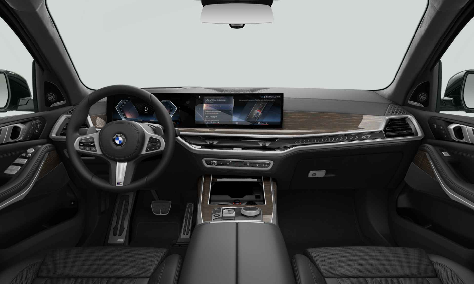 BMW X7 xDrive40i M-Sport Pro | Act. Steering | Park. + Driv. Prof. | Soft-Close | Stoelvent. + Massage | Harman/Kardon | Trekhaak | Warmte Comf. | Panorama. Sky Lounge | Comf. Acc. | Head-Up | Getint glas 22'' - 3/4