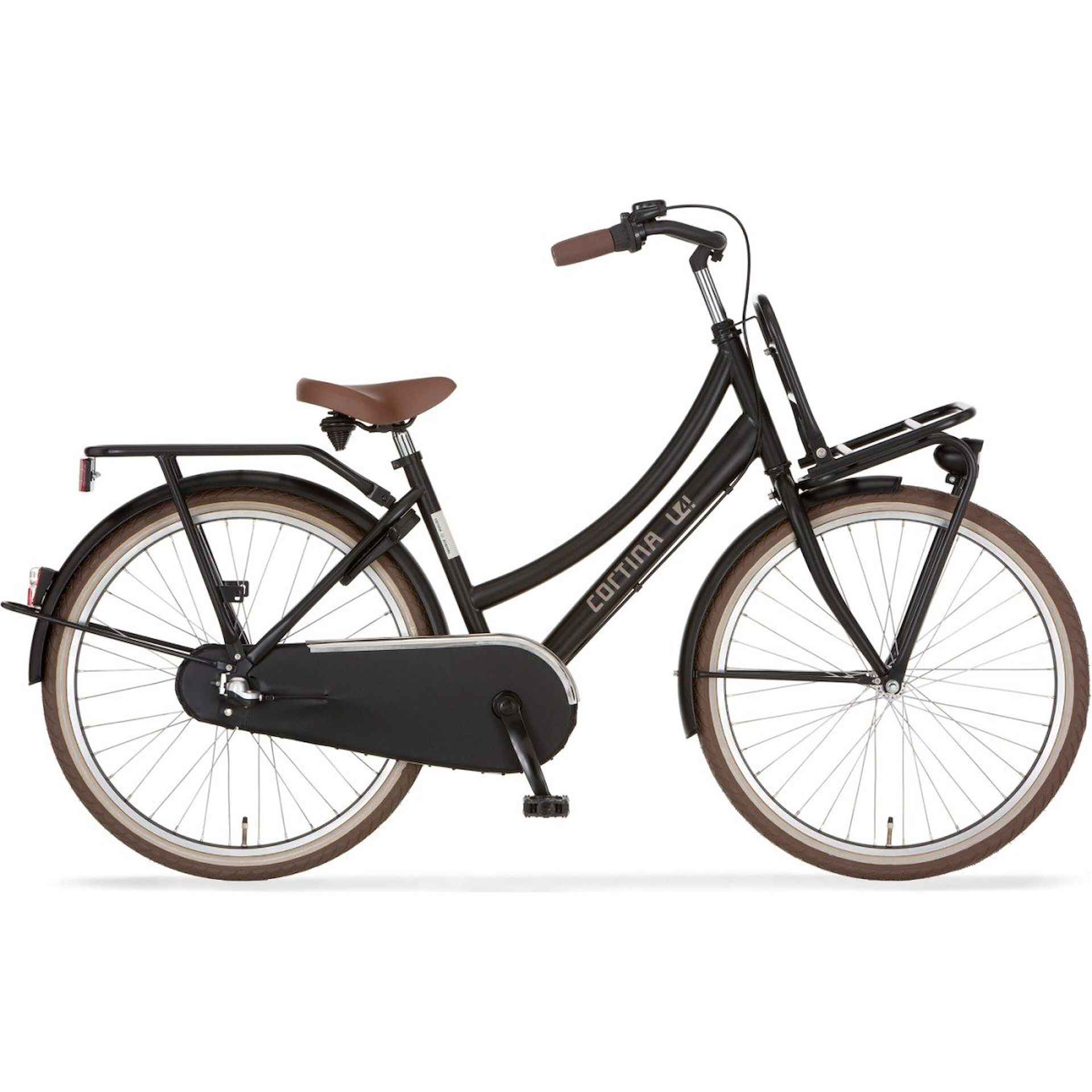 CORTINA Fiets Cortina U4 Mini M24 Meisjes Zwart 42cm 2024 - 1/4