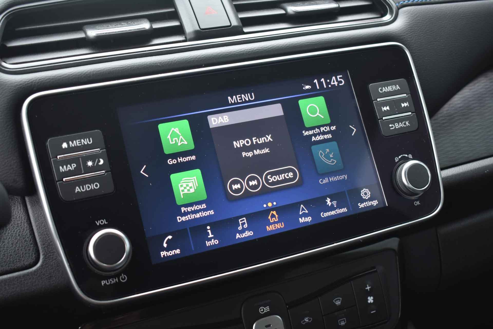 Nissan LEAF N-Connecta 40 kWh 150pk | Navigatie | 360 Camera | Stoelverwarming | Adaptive Cruise Control | - 24/37