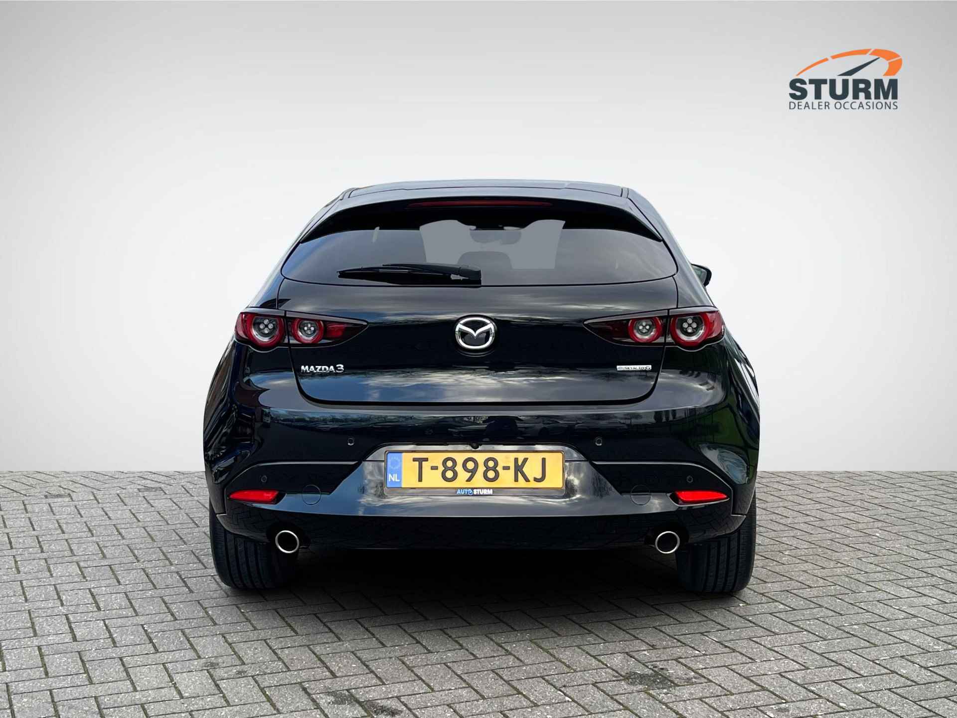 Mazda 3 2.0 e-SkyActiv-G M Hybrid 122 Comfort | Head-Up Display | BOSE Audio | 360° Camera | Stuur- + Stoelverwarming | 18'' Velgen | Rijklaarprijs! - 5/30